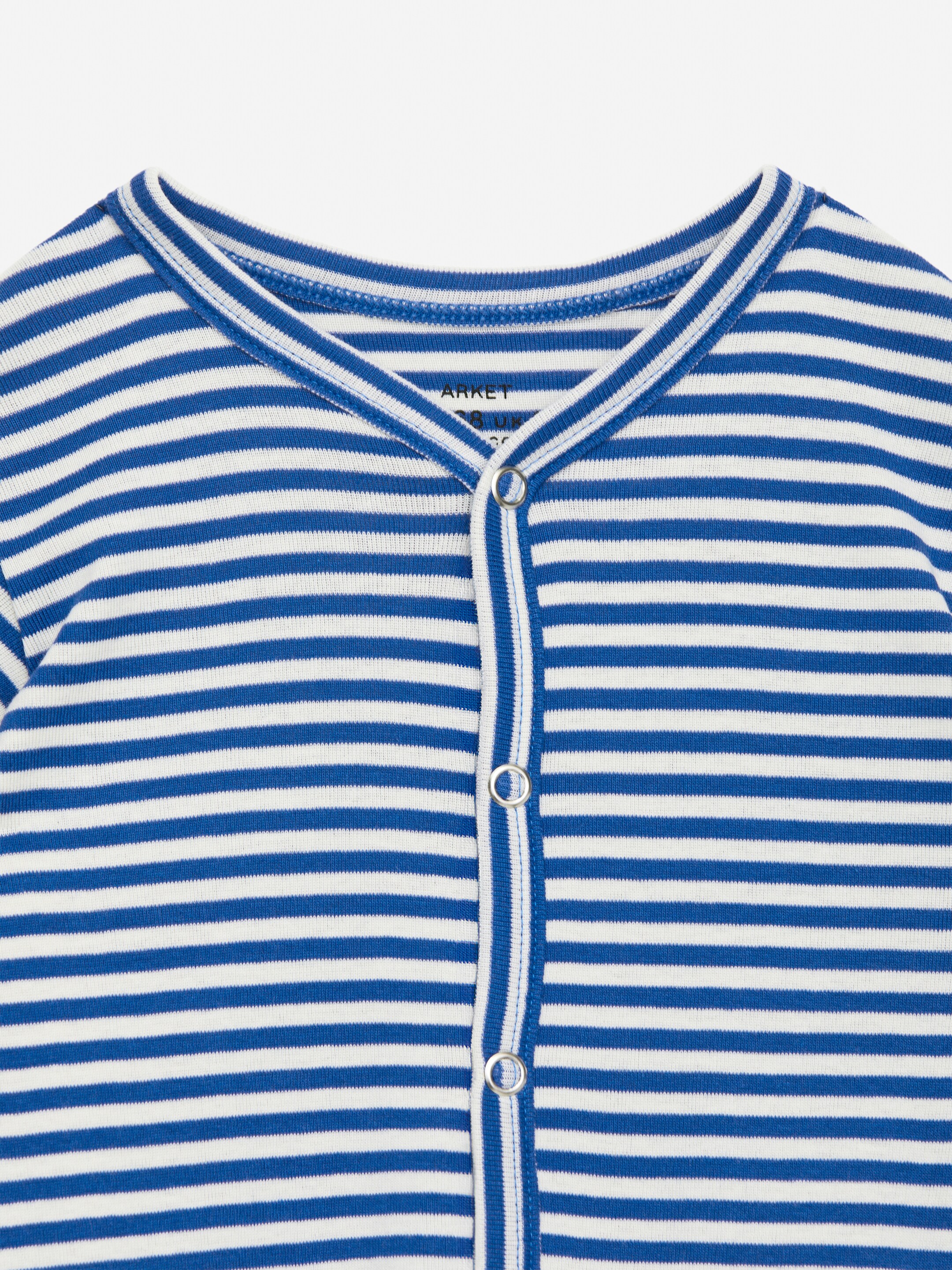 Ingrandisci l'immagine: Cotton Pyjama - Blue/White - BAMBINO | H&M CH 3