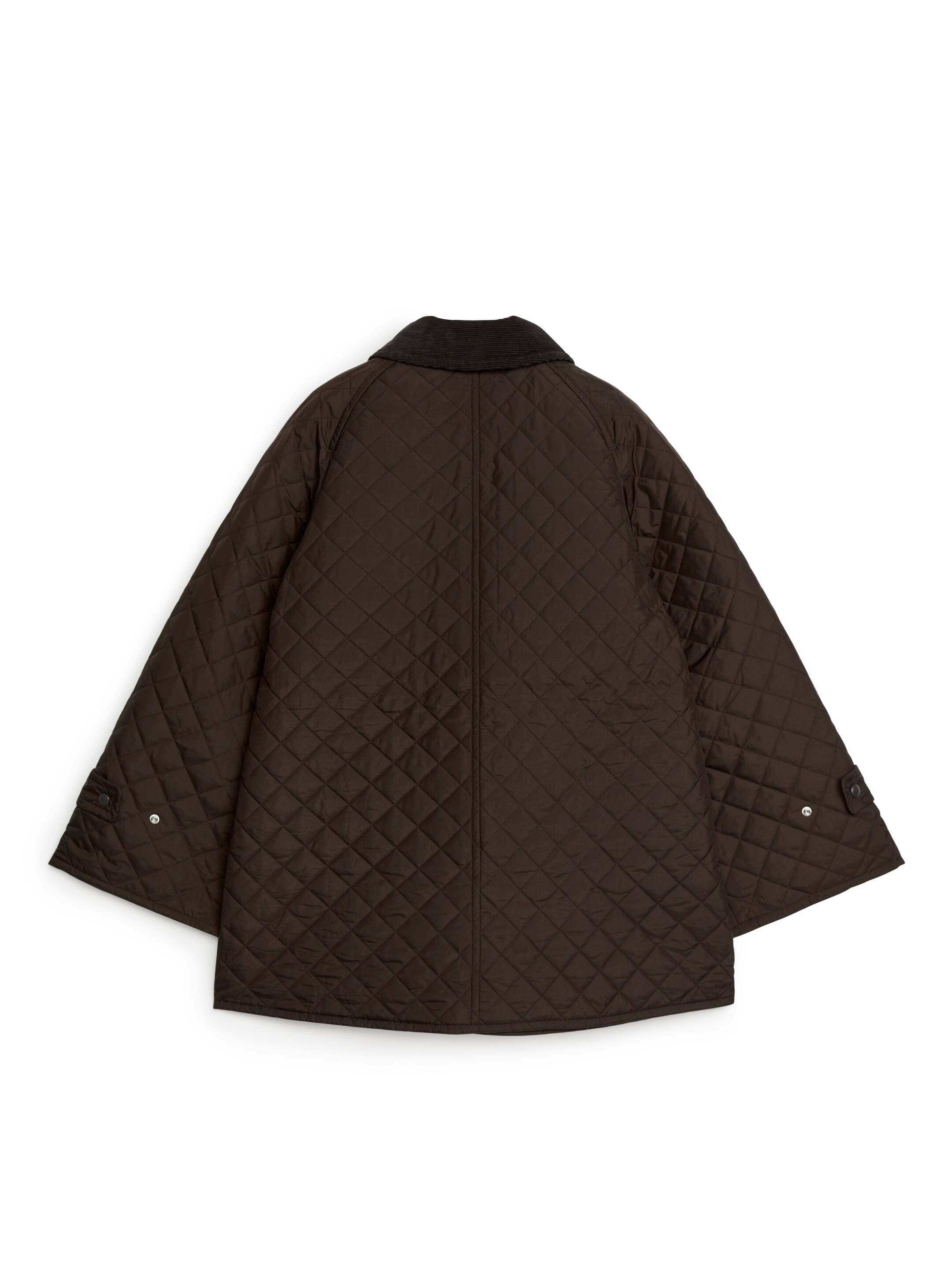 View larger image: Quilted Jacket - Dark Brown - Ladies | H&M GB 2
