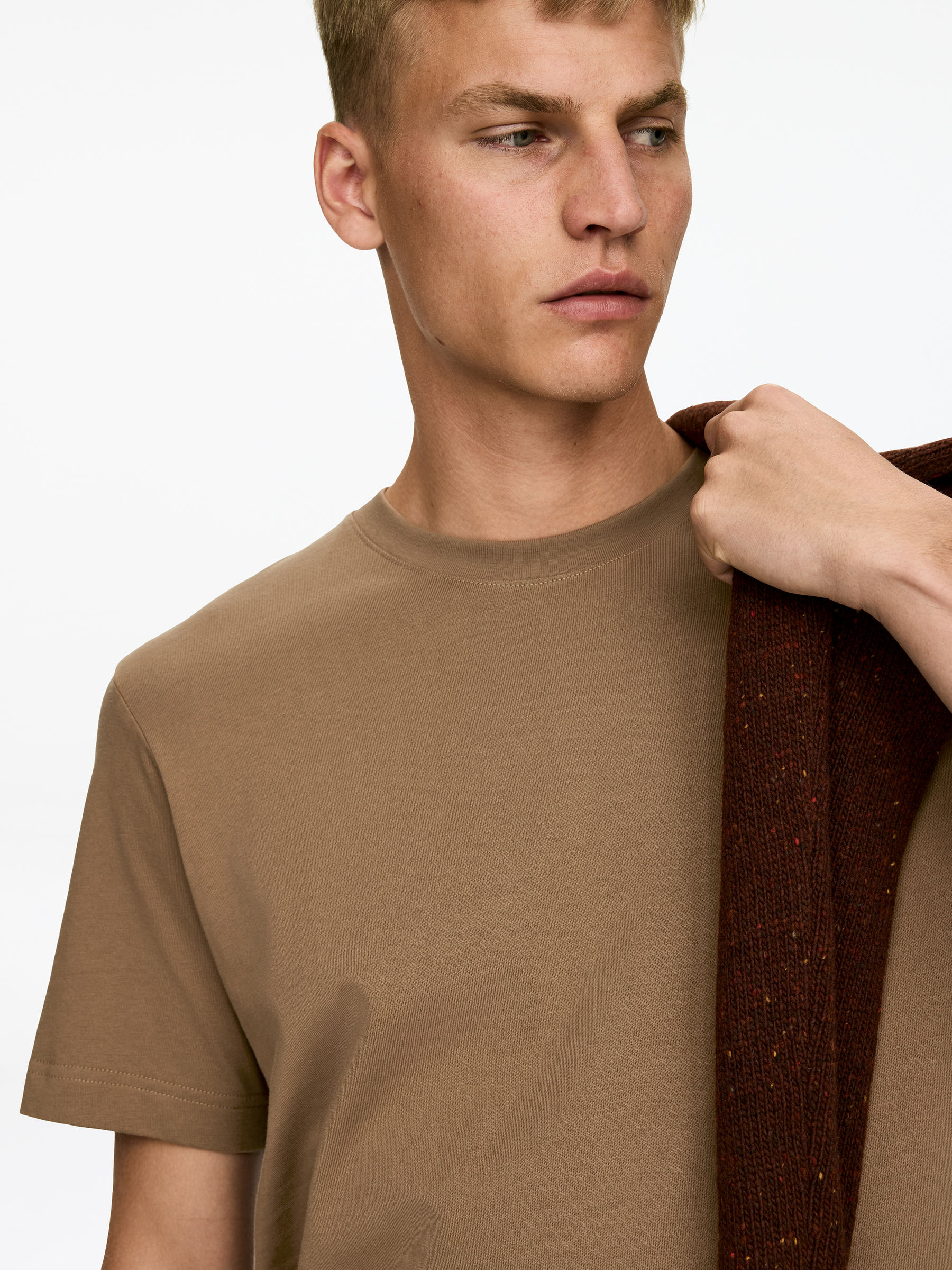 Mittelschweres T-Shirt - Beige - Regular Fit - Men - StillMedia/Lookbook - 5