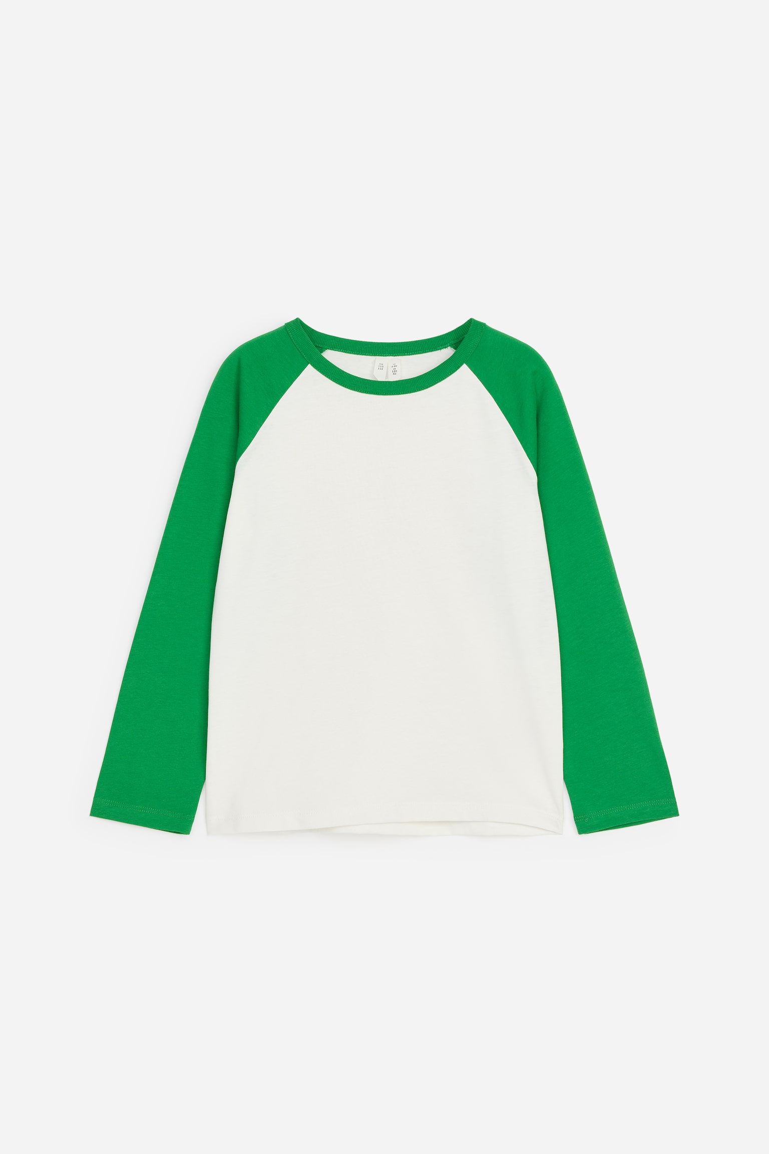 T-shirt a maniche lunghe - Verde/Bianco/Rosa/Rosso