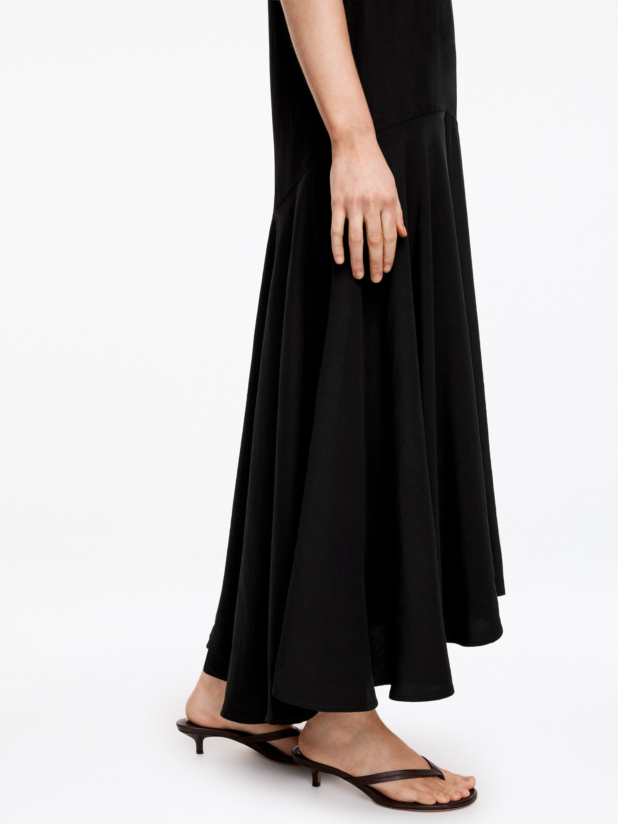 Neckholder-Kleid - Schwarz - Regular Fit - Damen - StillMedia/Lookbook - 5