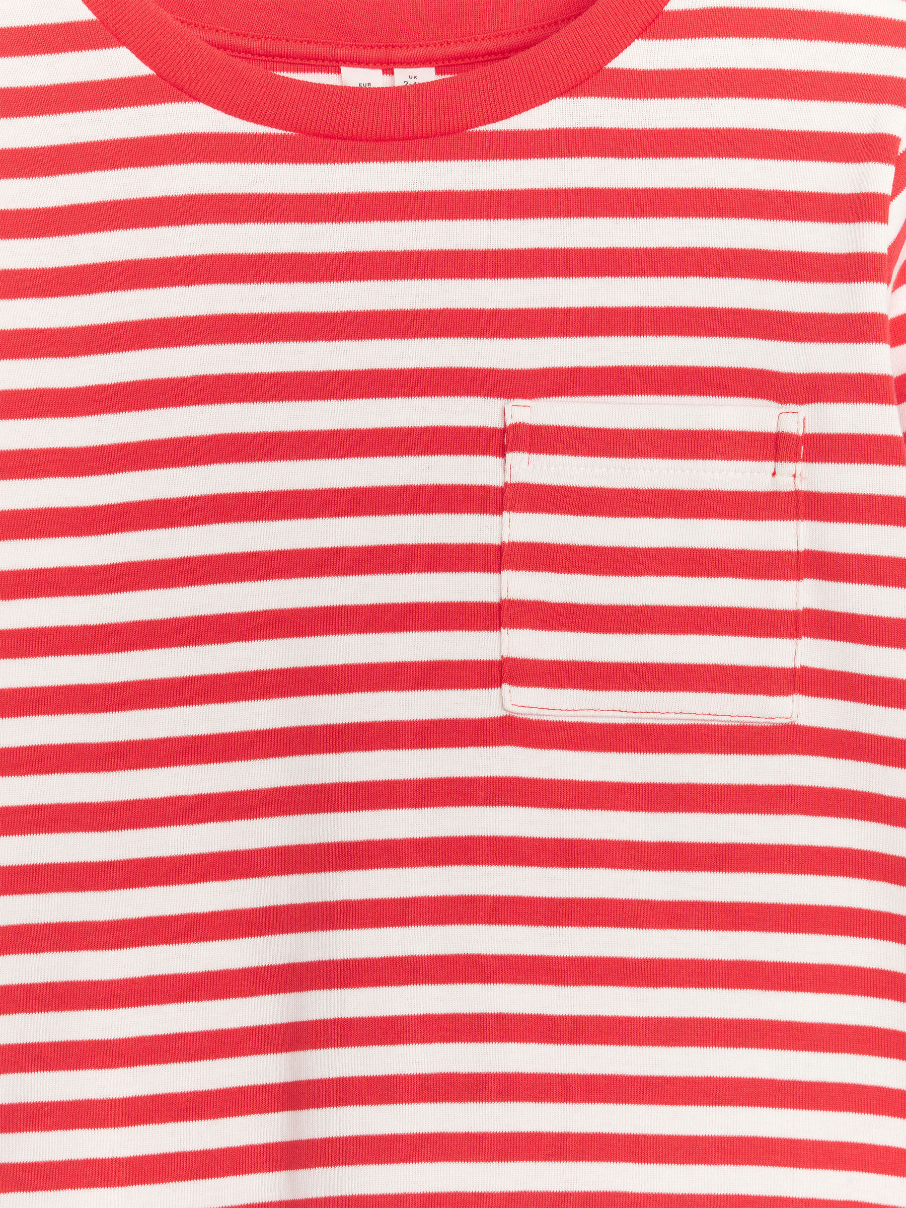 Langarm-T-Shirt - Rot/Weiß - Regular Fit - Kinder - StillMedia/DescriptiveDetail - 3