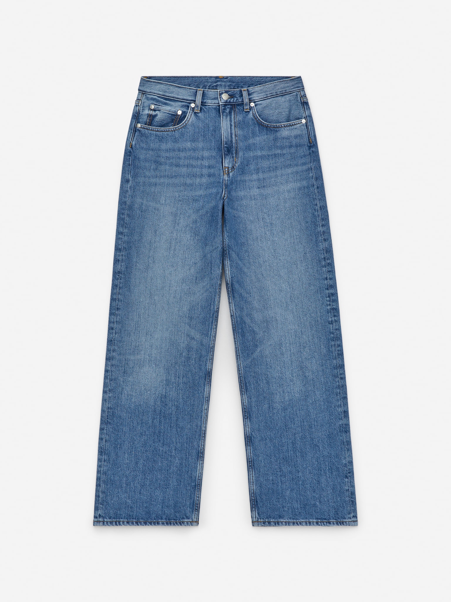 CORAL Wide Jeans - Blue/Off White/Dark Blue/Beige/Blue/Dark Blue/Dark Grey