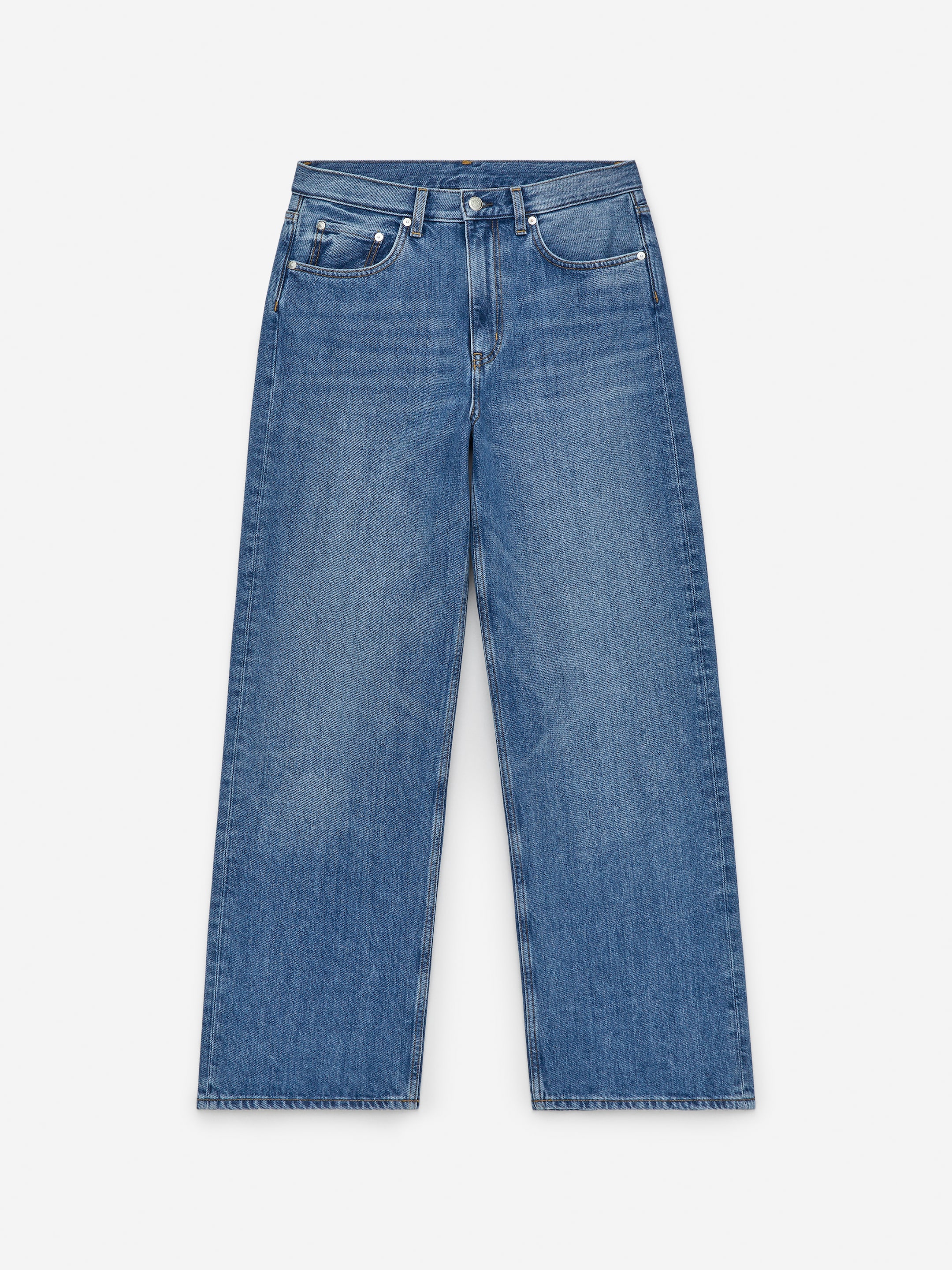 CORAL Wide Jeans-#455F8E-14503