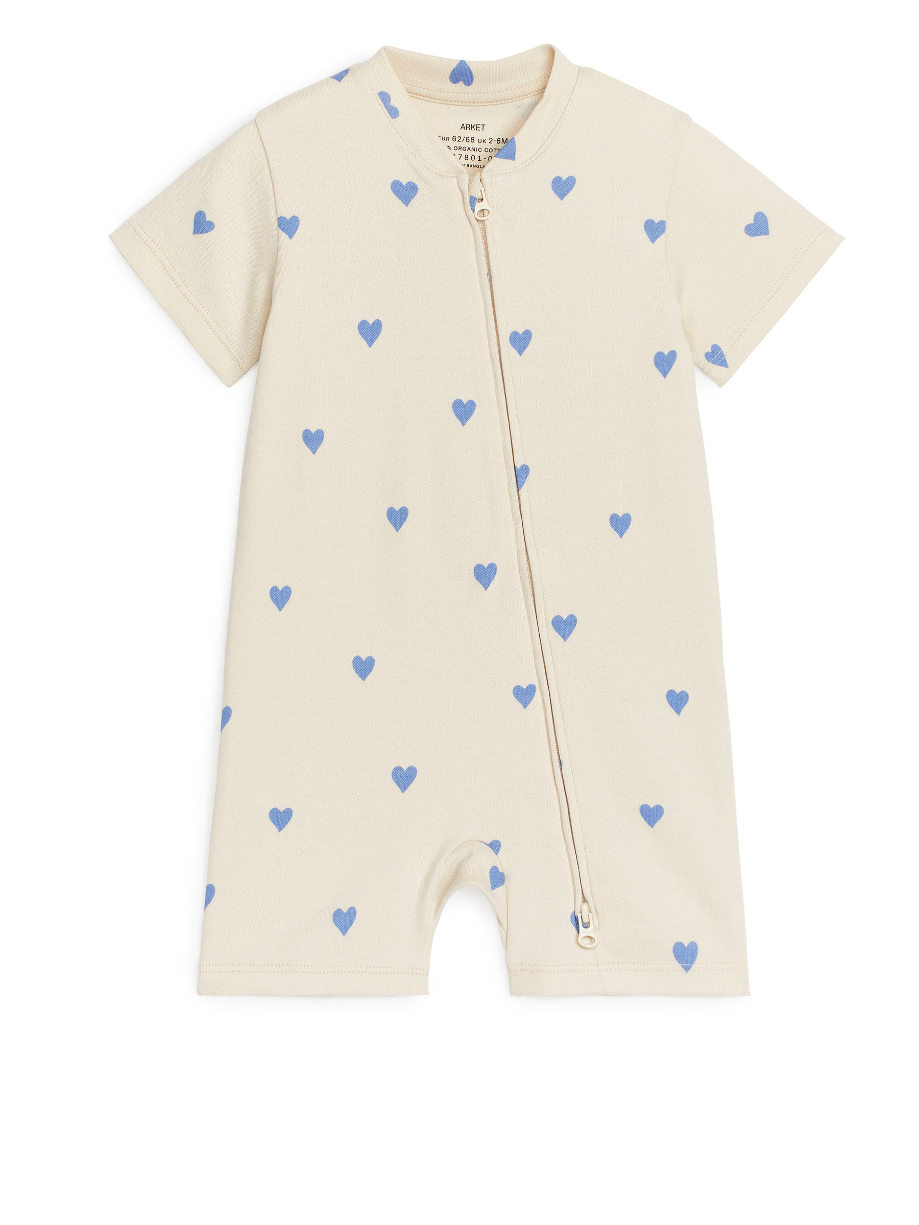 Kurzärmeliger Pyjama - Weiß - Regular Fit - Kinder - StillMedia/DescriptiveStillLife - 1