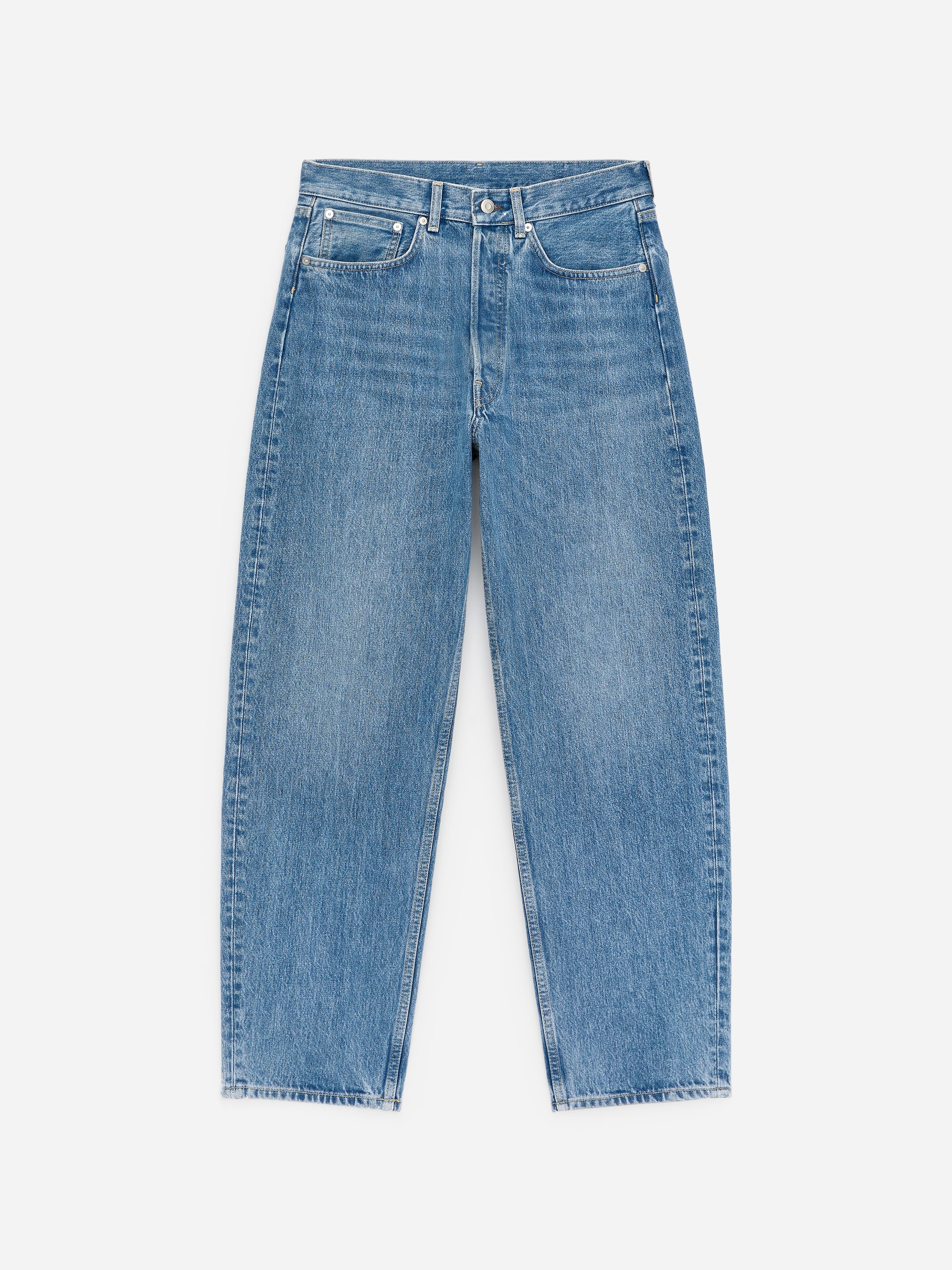 CREEK Barrel Jeans-Blue-18577