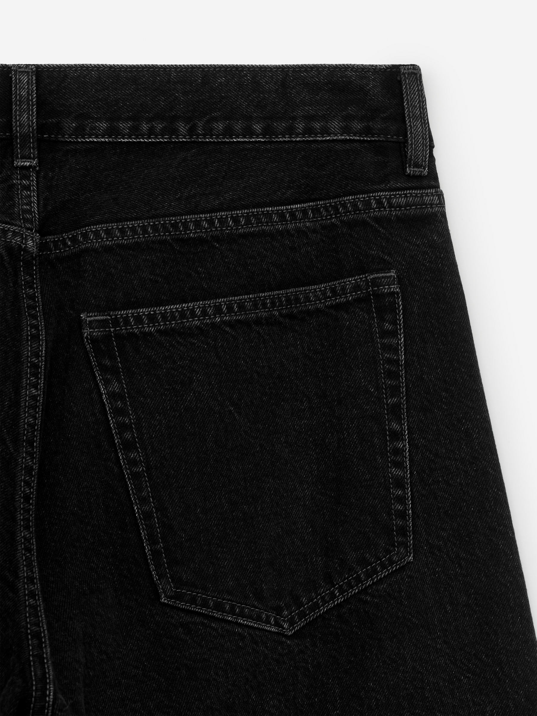 OCEAN Loose Straight Jeans - Black - Loose fit - Men - StillMedia/DescriptiveDetail - 2