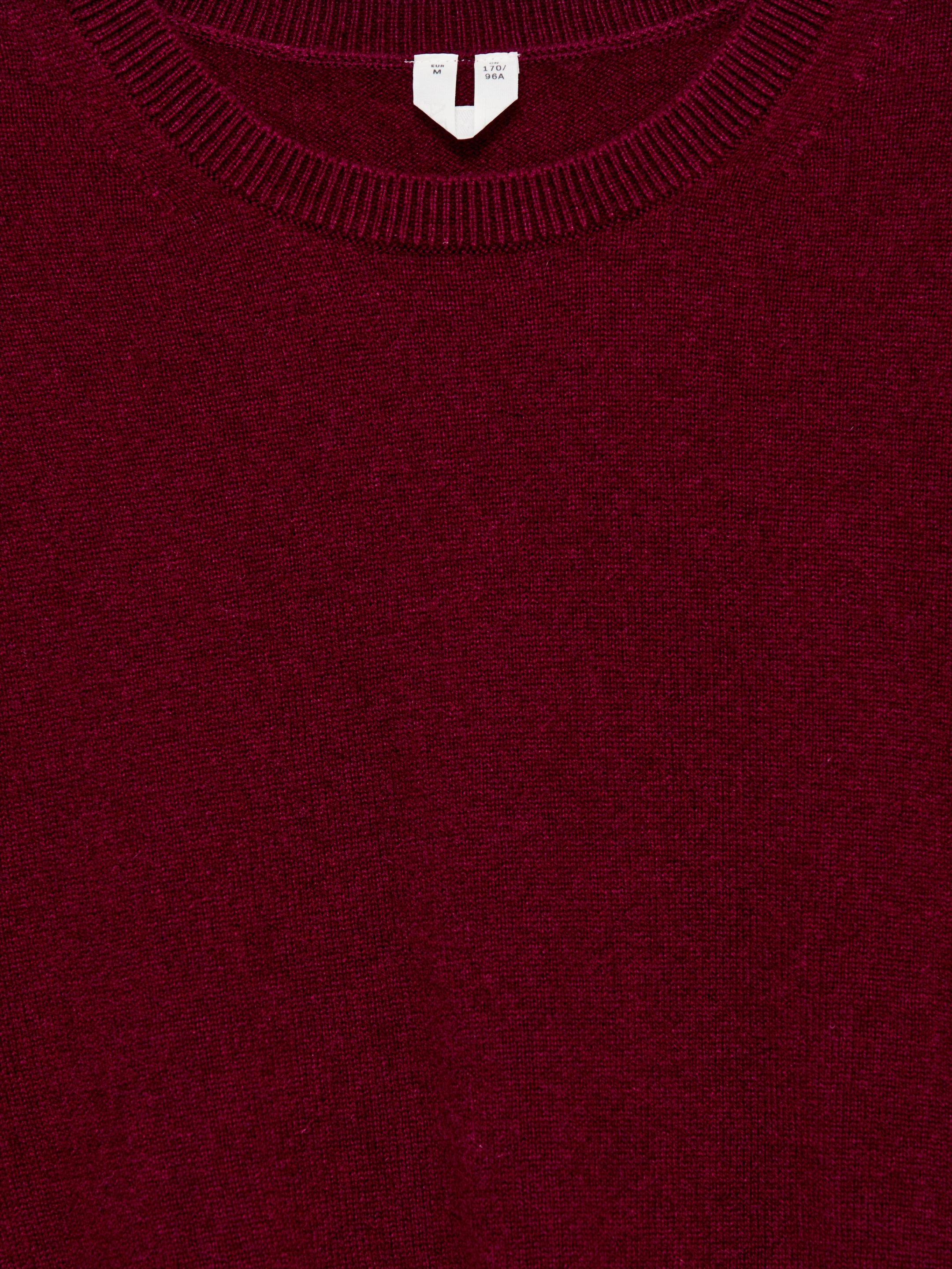 Cashmere-Wool Jumper - Dark Red - Regular fit - Women - StillMedia/DescriptiveDetail - 1