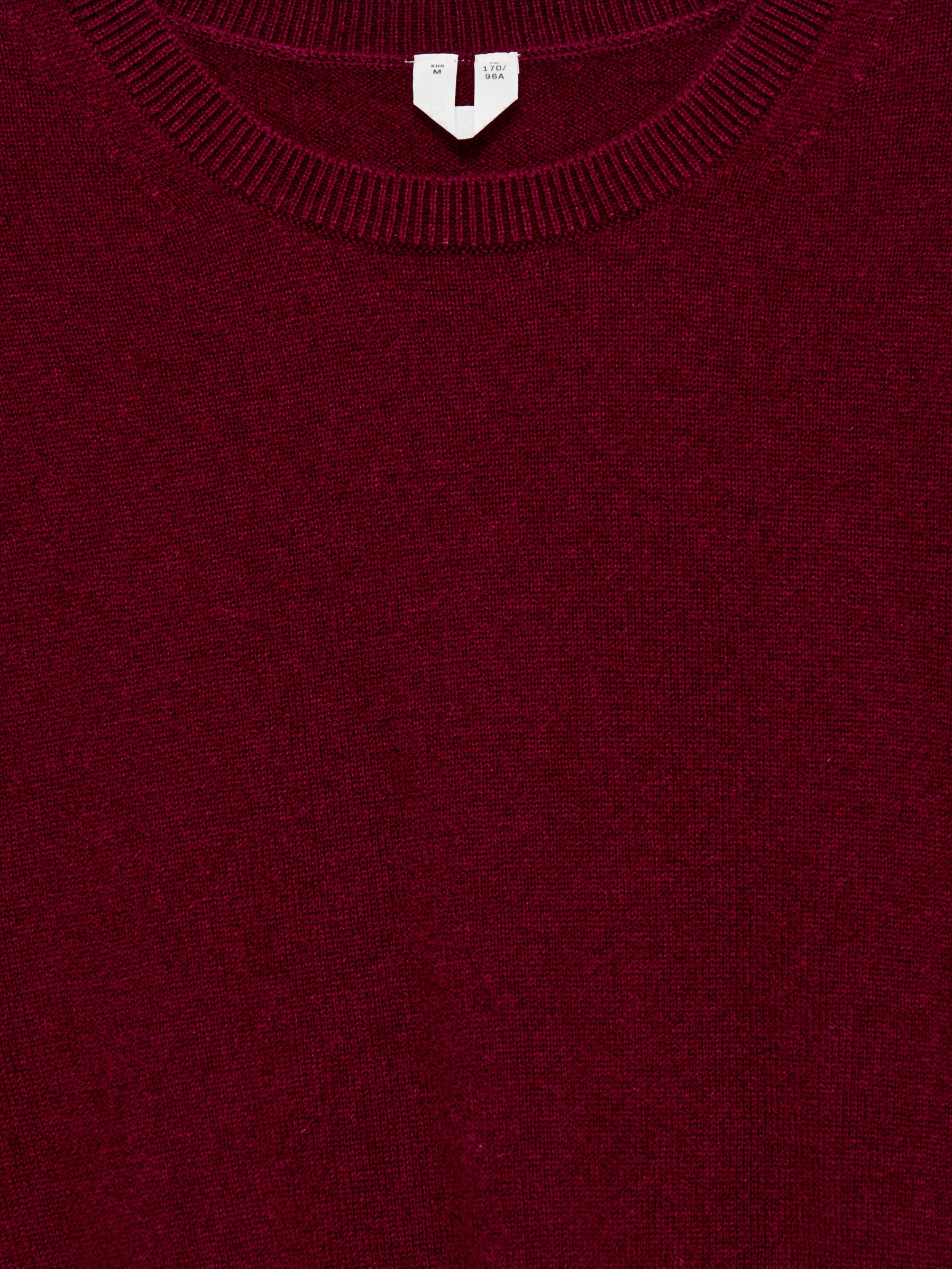 Cashmere-Wool Jumper - Dark Red - Regular fit - Women - StillMedia/DescriptiveDetail - 1