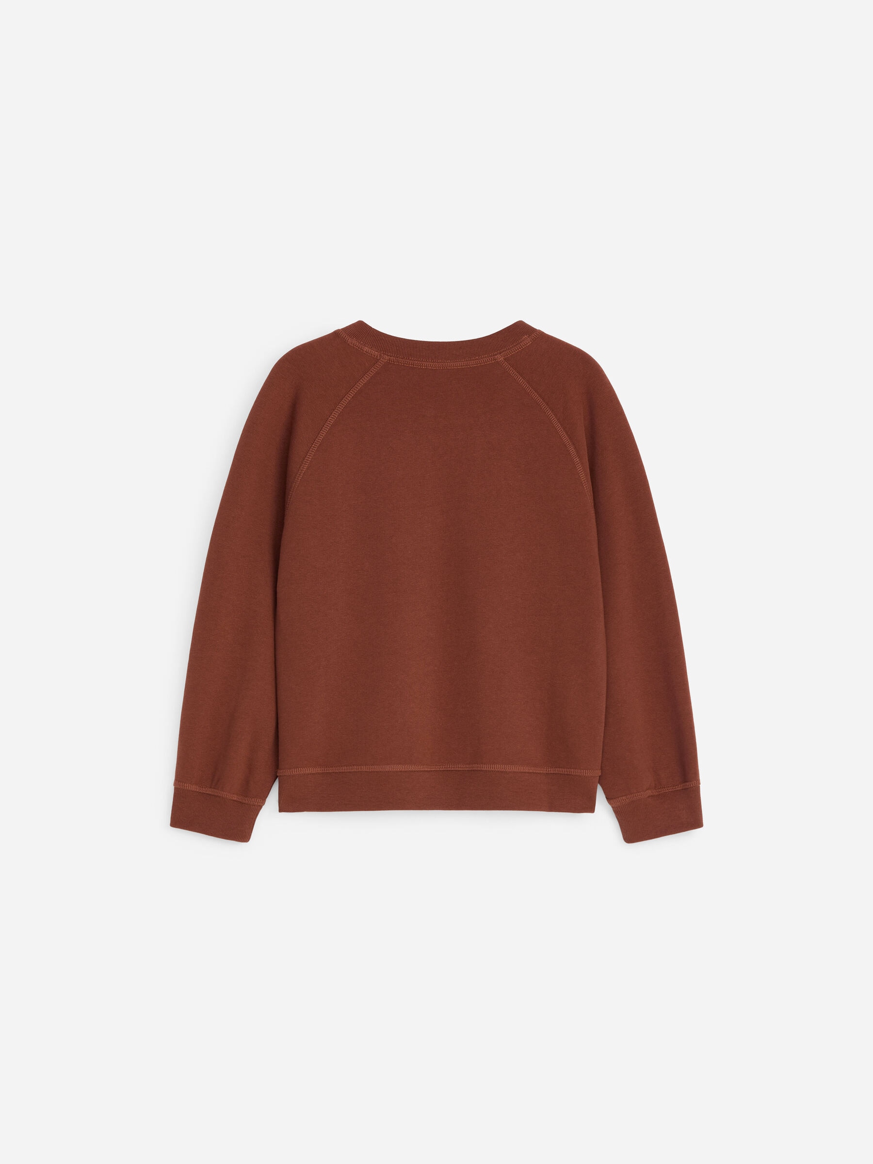 Sweatshirt i bomull - Roströd - Regular fit - Children - StillMedia/DescriptiveStillLife - 1
