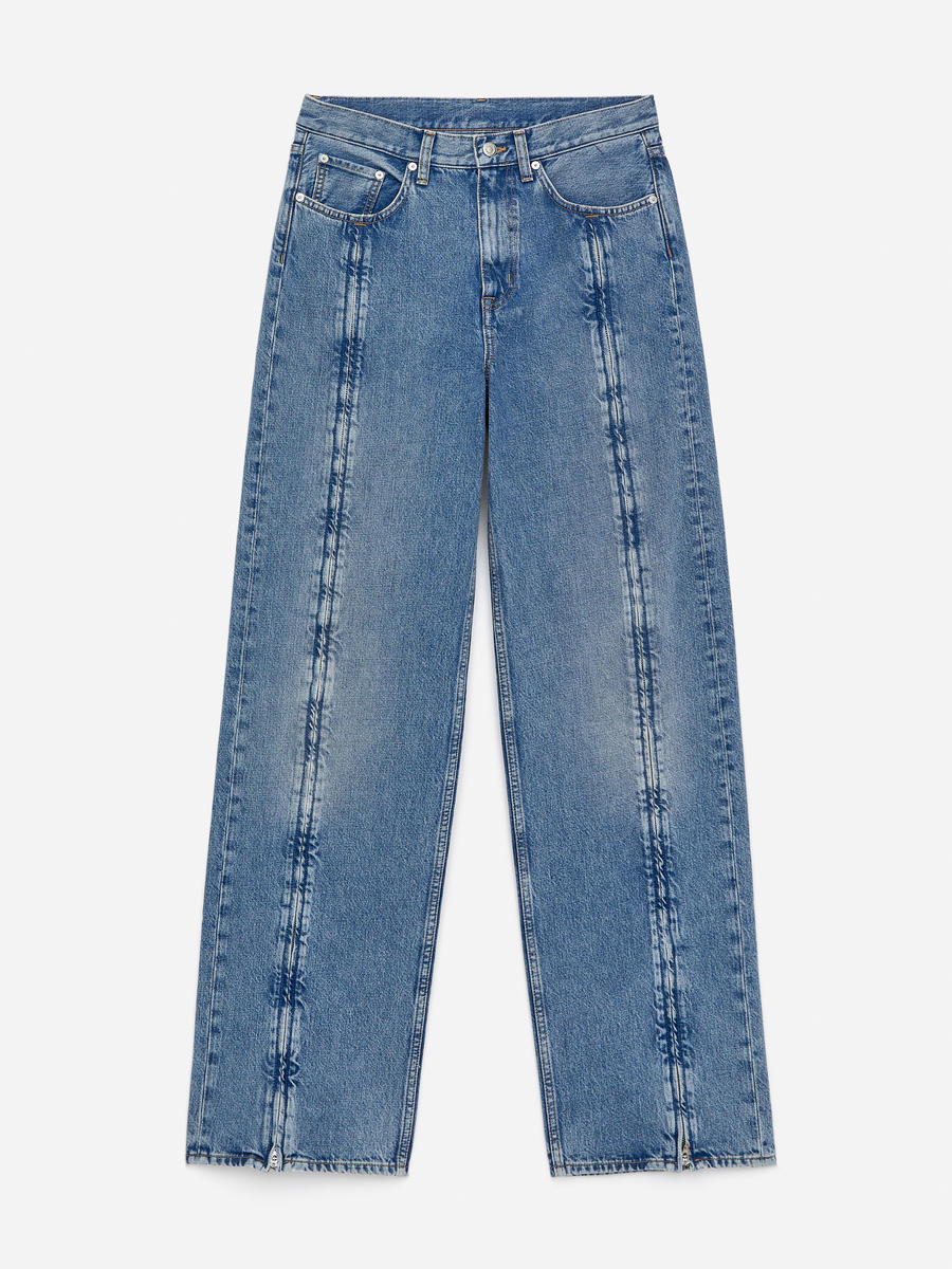 ARKET Women's  Coral Wide Jeans Blue,  size 31