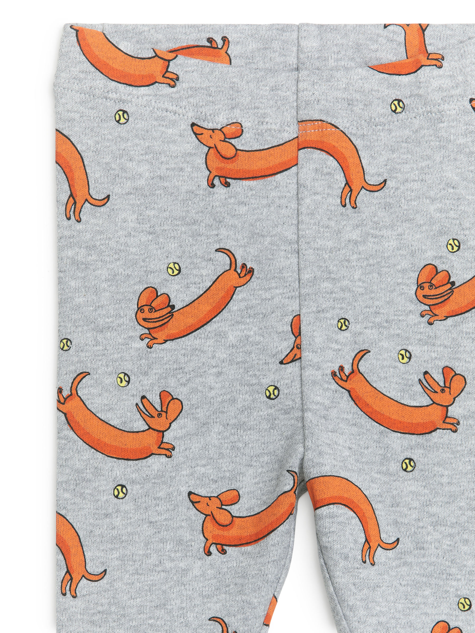 Jerseyleggings - Grau/Hunde-Print - Kinder - StillMedia/DescriptiveDetail - 3