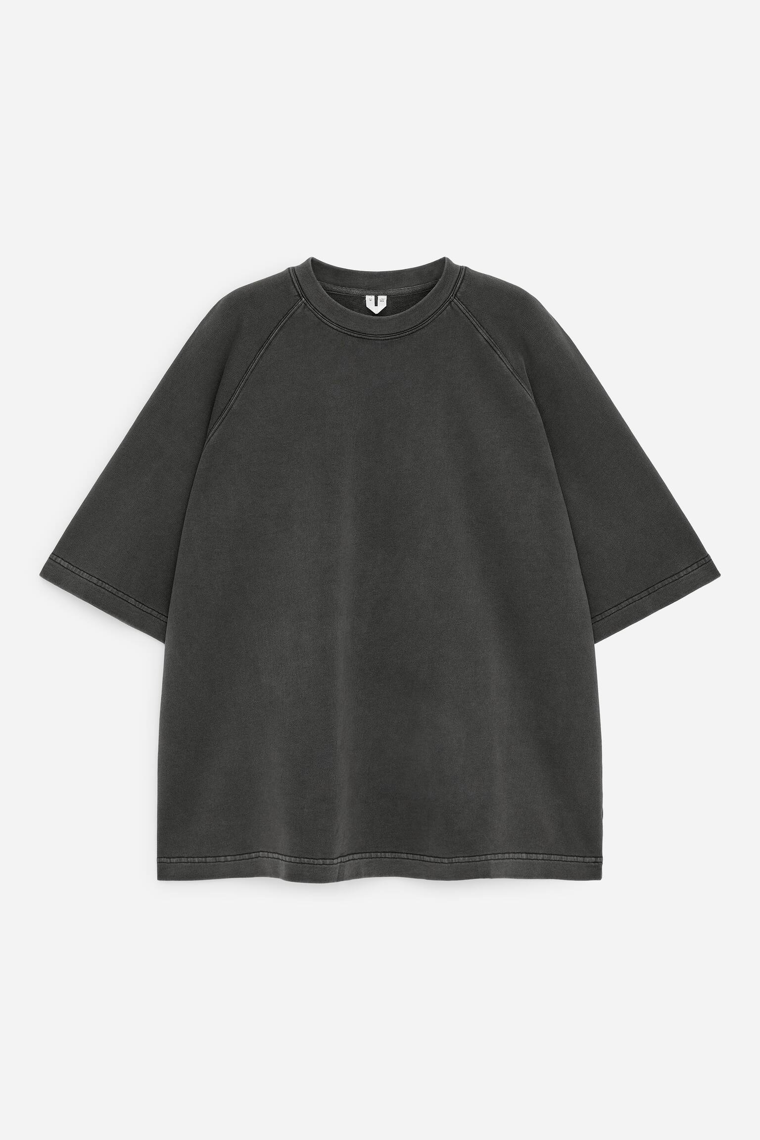 Sudadera de manga corta - Negro/Beige - 2