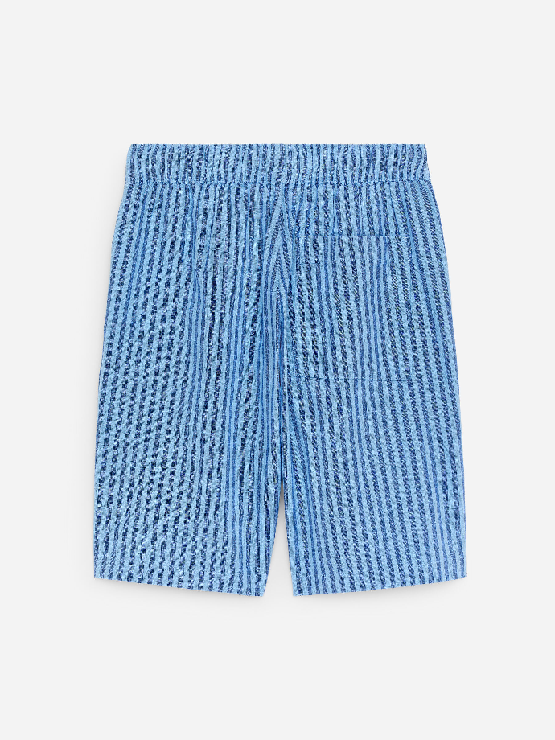 Lniane szorty - Niebieski/Paski - Fason normalny - Children - StillMedia/DescriptiveStillLife - 1