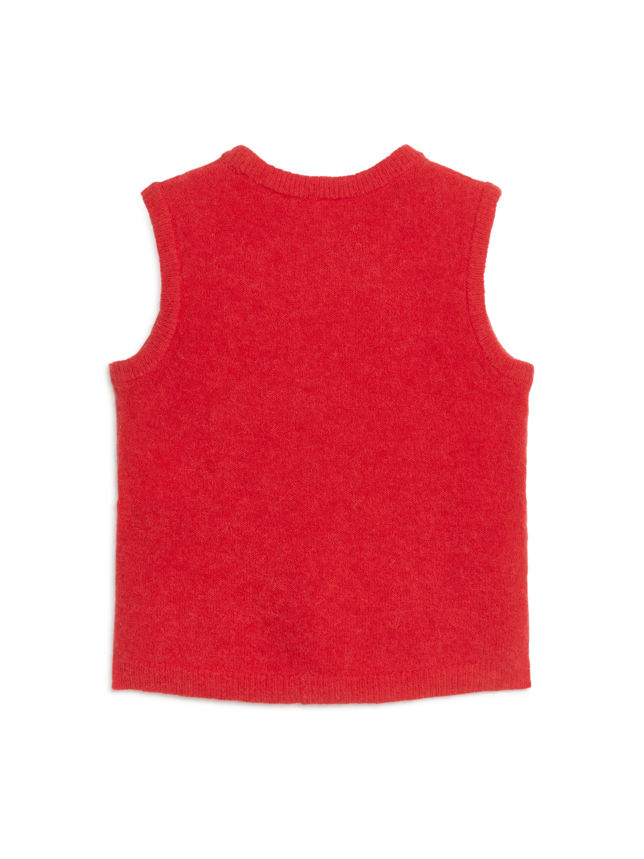 Gilet en mélange de laine et d'alpaga - Rouge - Regular fit - Enfant - StillMedia/DescriptiveStillLife - 2