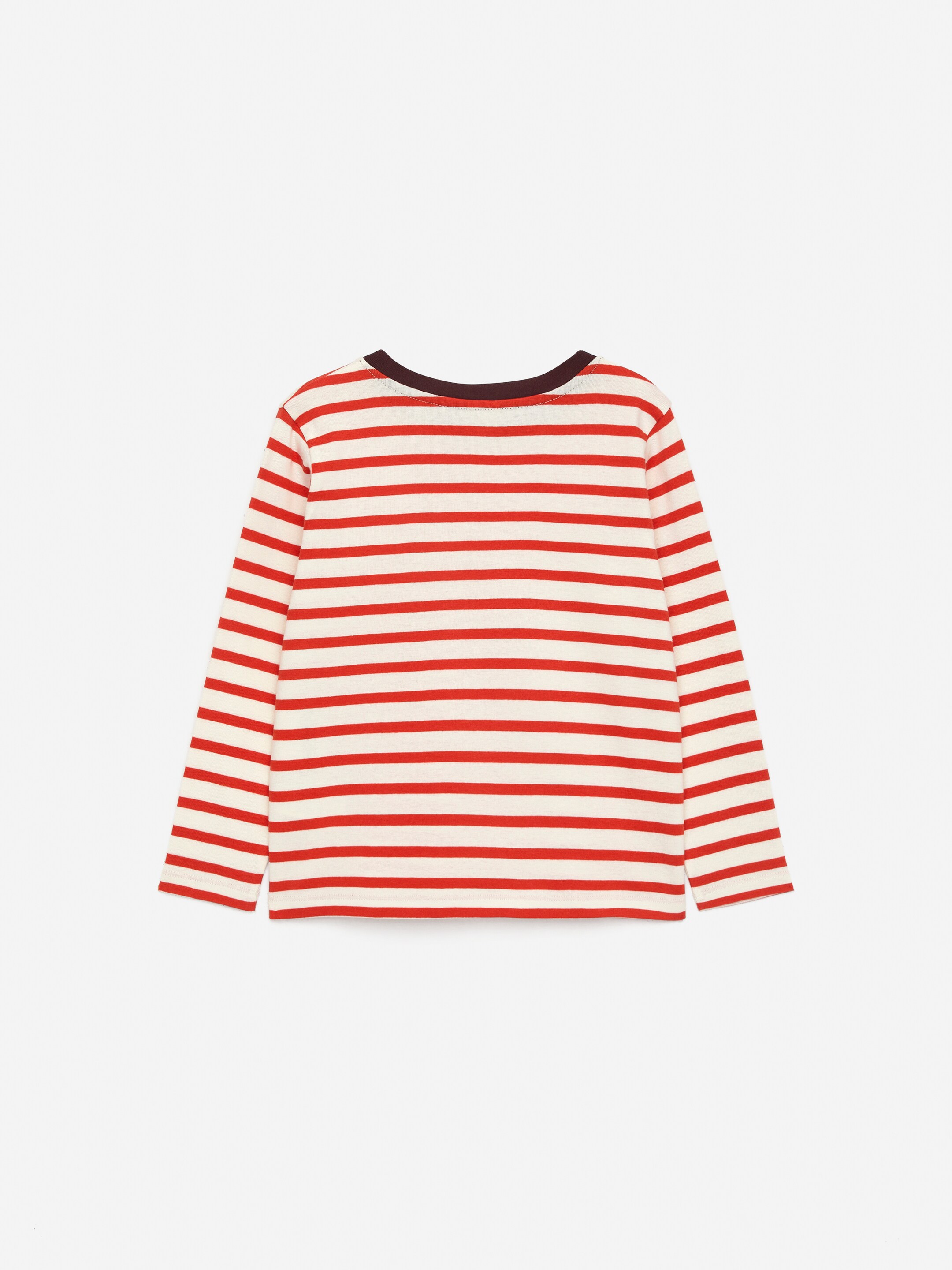 Agrandir l'image: T-shirt à manches longues - Blanc cassé/Rouge - ENFANT | H&M FR 2