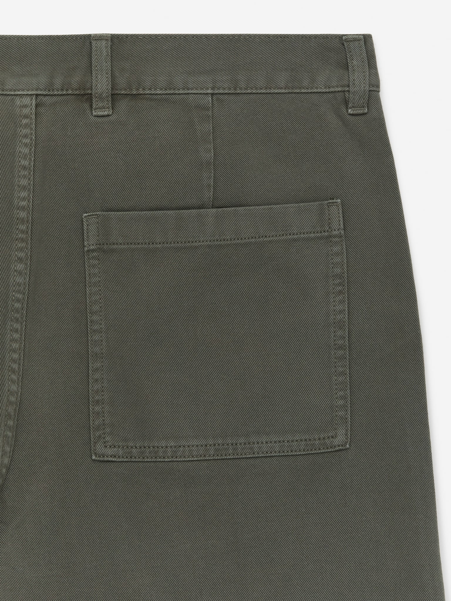 Pantalon en sergé - Vert/Bleu foncé - 2