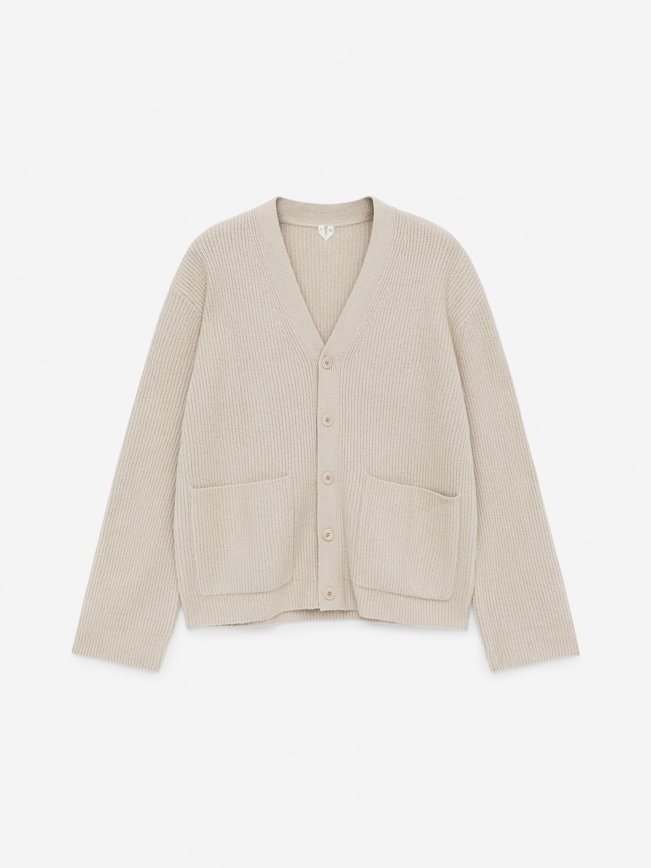 V-Neck Cardigan - Light Mole - Regular fit - Men - StillMedia/DescriptiveStillLife - 2