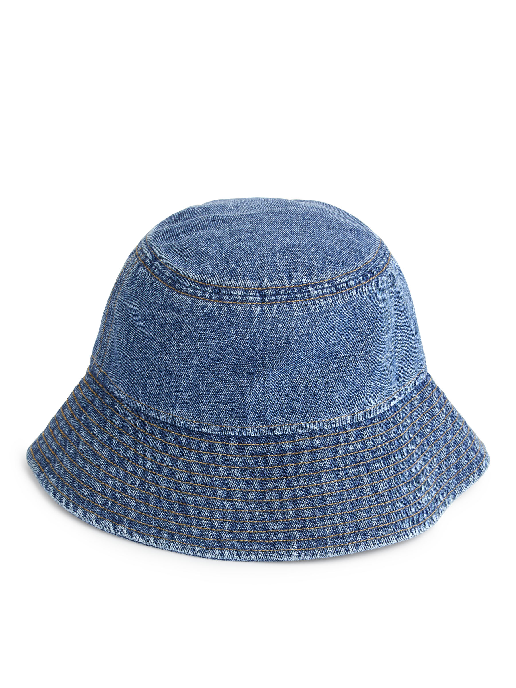 Denim Bucket Hat - Blue - Women - StillMedia/DescriptiveStillLife - 1