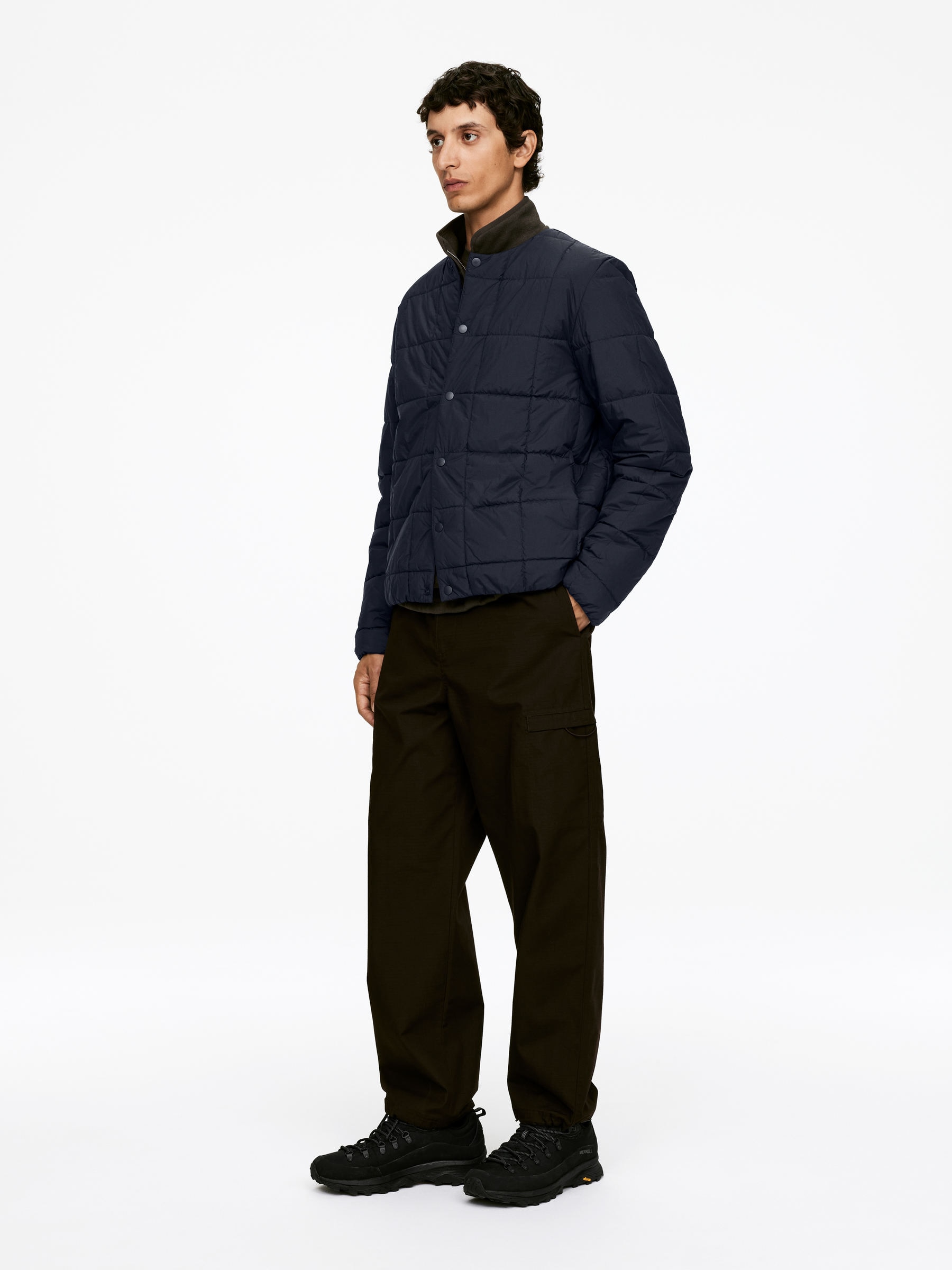 Light-Padded Jacket - Dark Blue - Regular fit - Men - StillMedia/Lookbook - 7