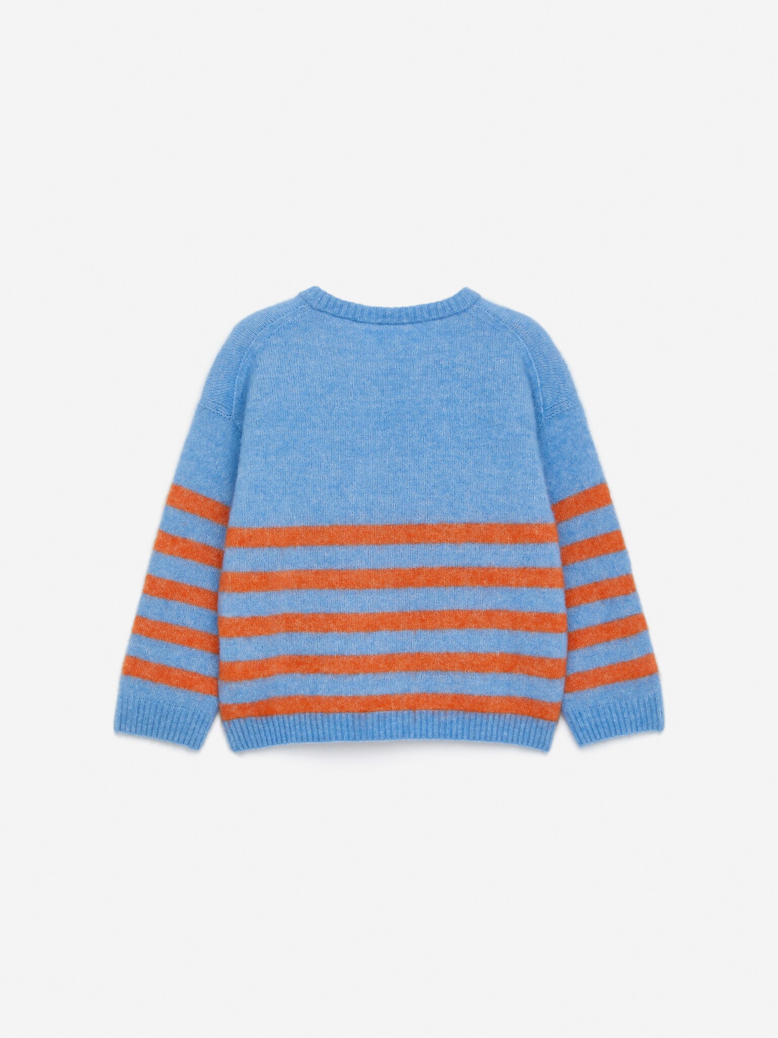 Tröja i alpacka och ull - Blå/roströd/Grön/turkos/Mörkblå/vit - 3