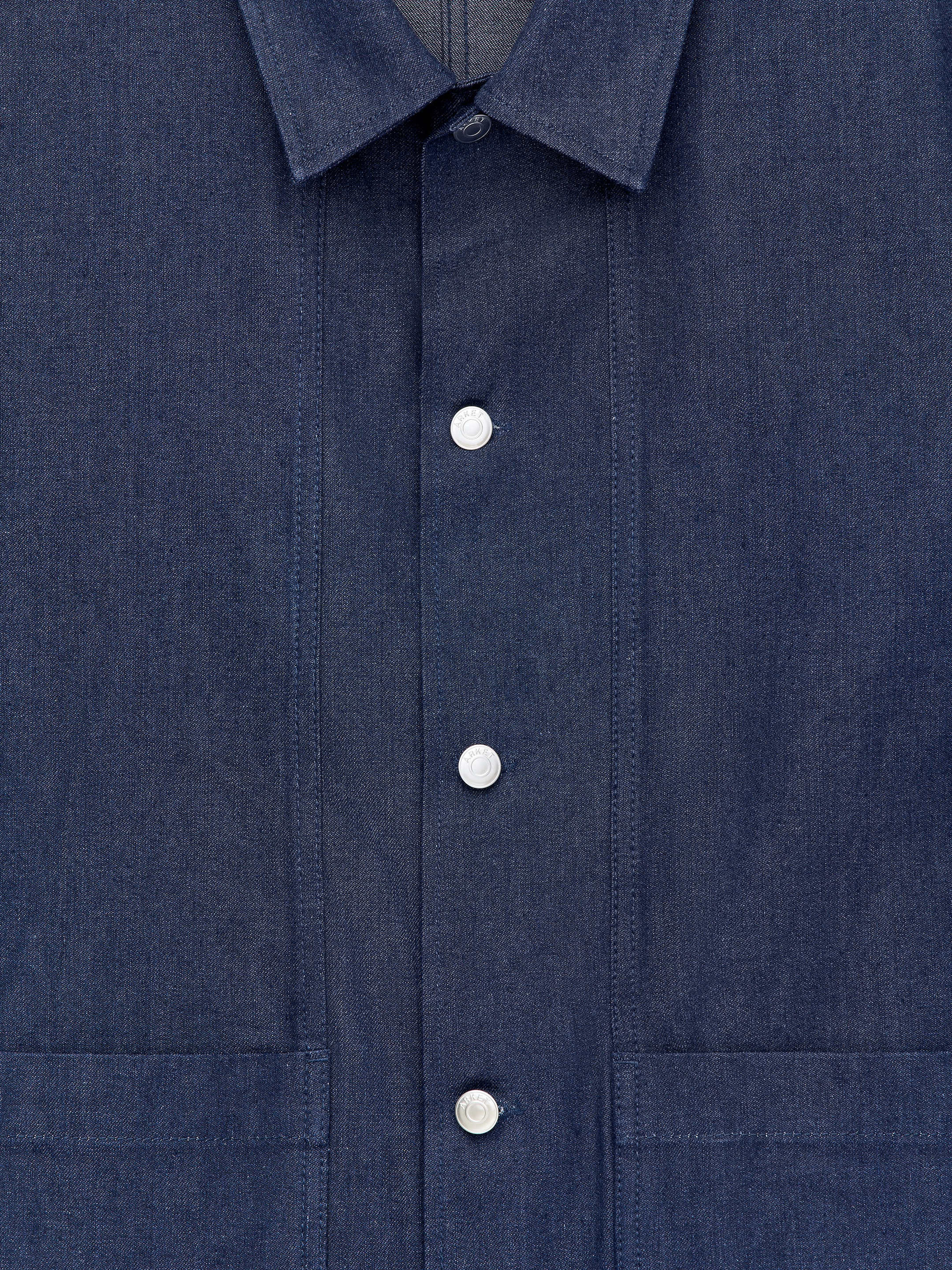 Denim Workwear Jacket - Blue - Relaxed fit - Men - StillMedia/DescriptiveDetail - 2