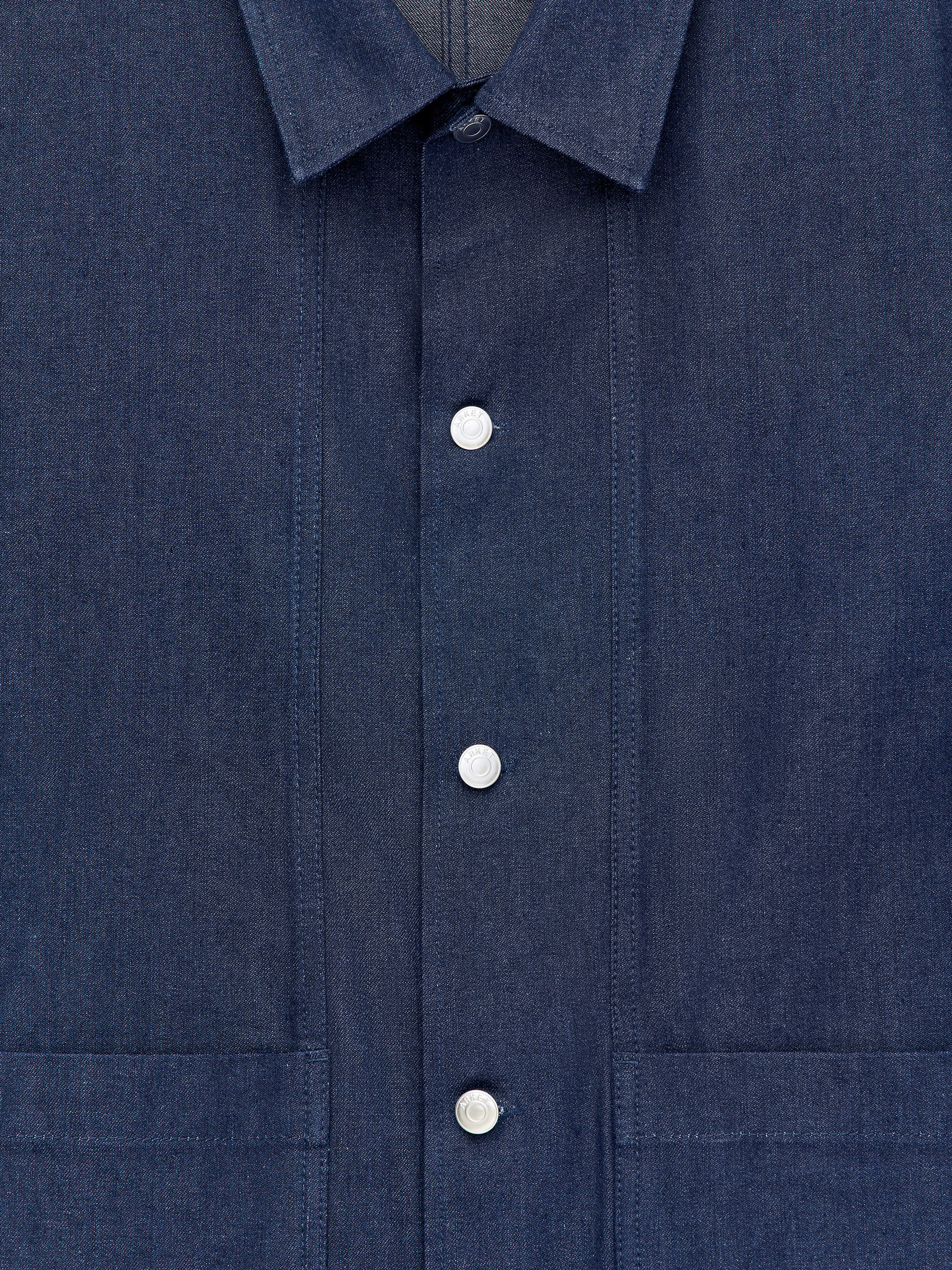 Denim Workwear Jacket - Blue - Relaxed fit - Men - StillMedia/DescriptiveDetail - 2