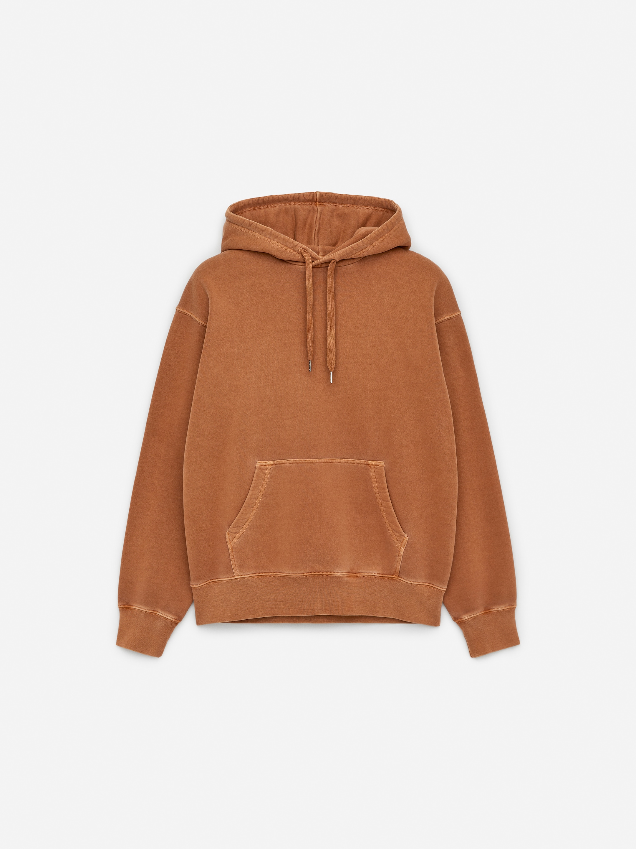 Boxy-Fit Hoodie - Terracotta - Relaxed fit - Men - StillMedia/DescriptiveStillLife - 2