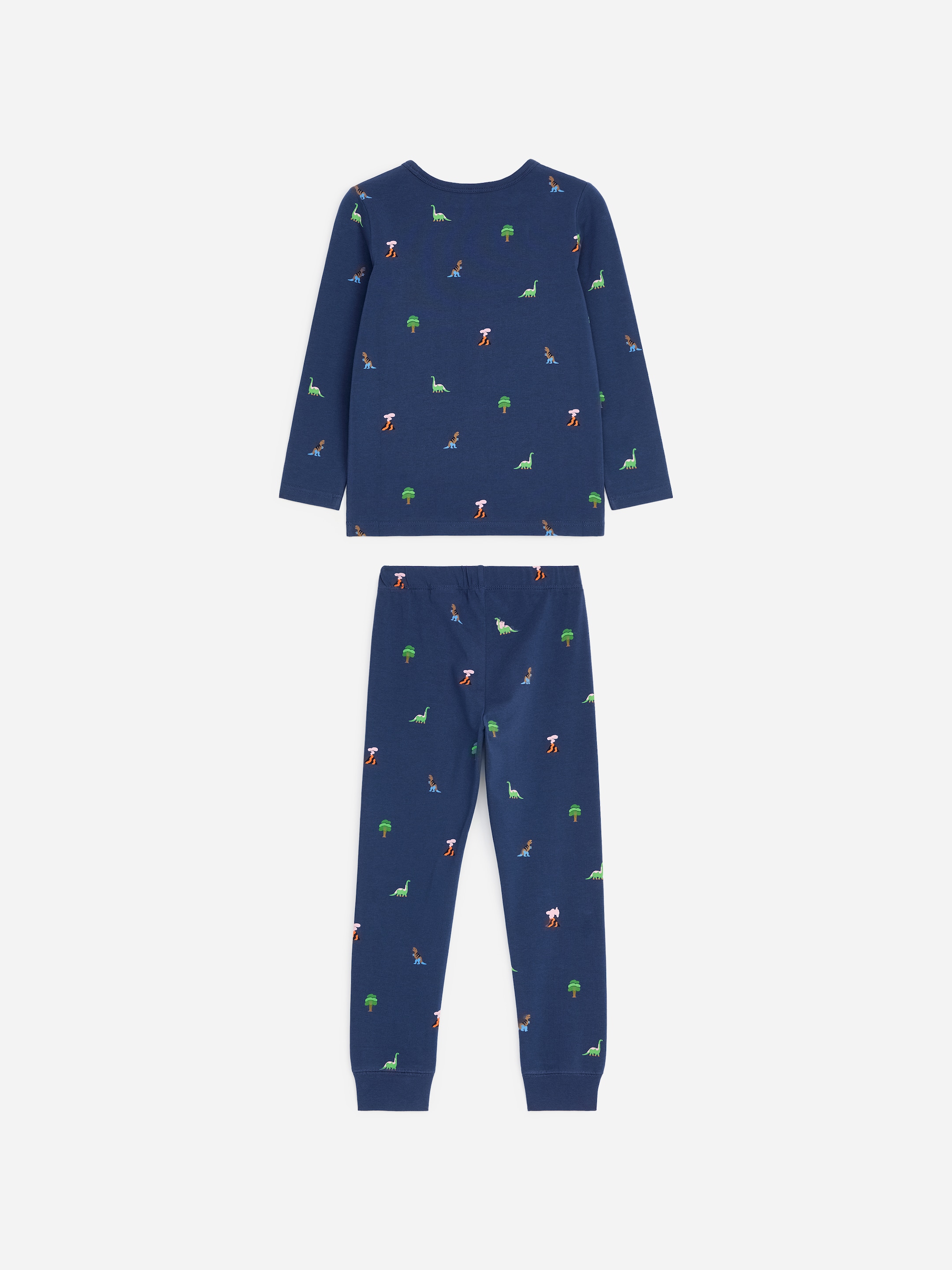 Conjunto de pijama de punto - Azul oscuro/dinosaurios - Corte estándar - Children - StillMedia/DescriptiveStillLife - 1