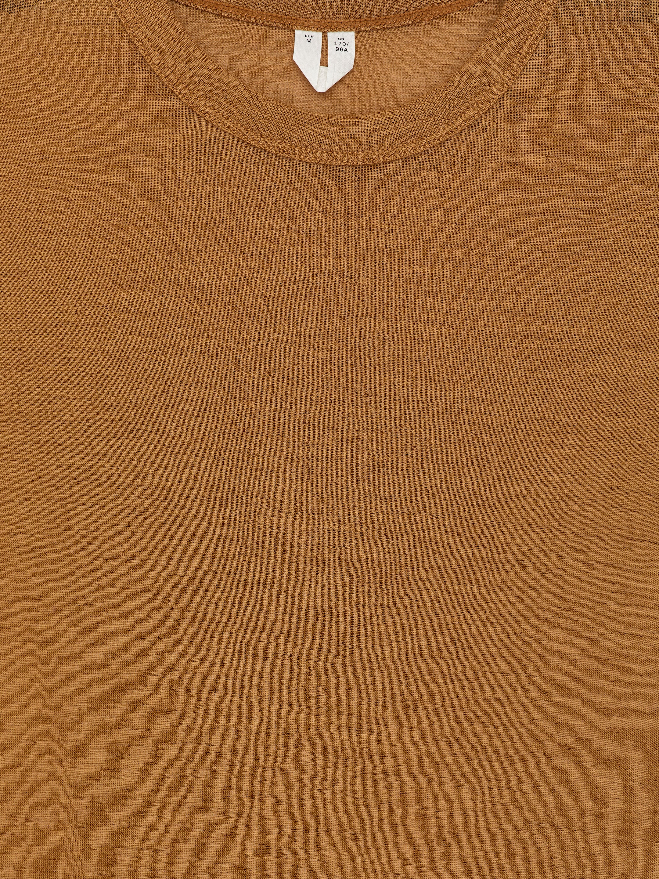 Agrandir l'image: Top à manches longues en laine mérinos - Moutarde foncé - FEMME | H&M BE 6