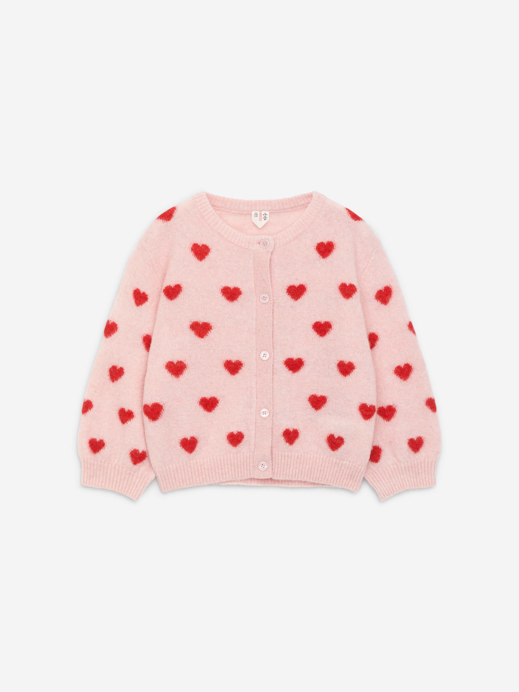 Wool-Alpaca Blend Cardigan-#E8C4C6-16146