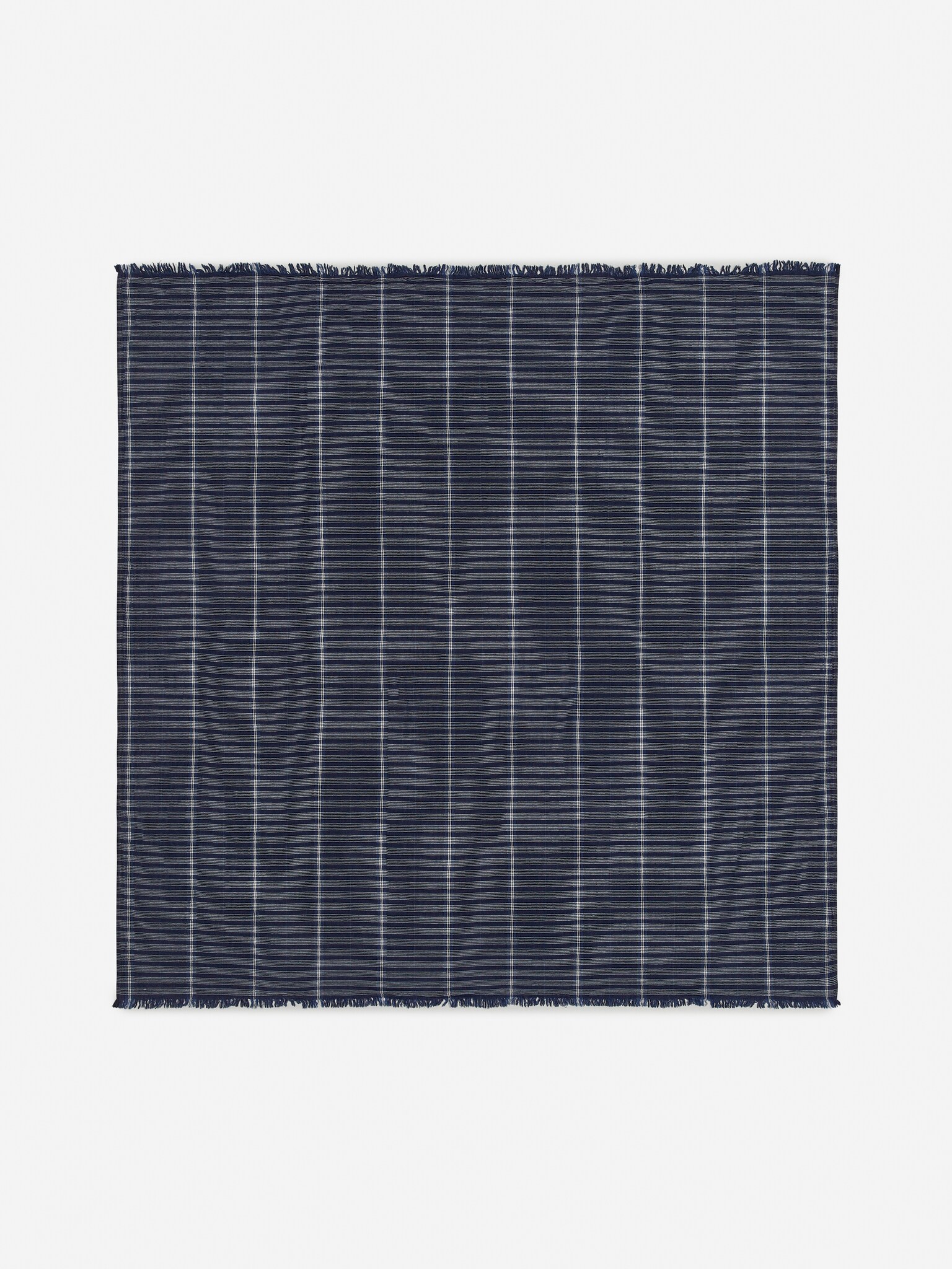 Coperta in cotone - Blu - 5