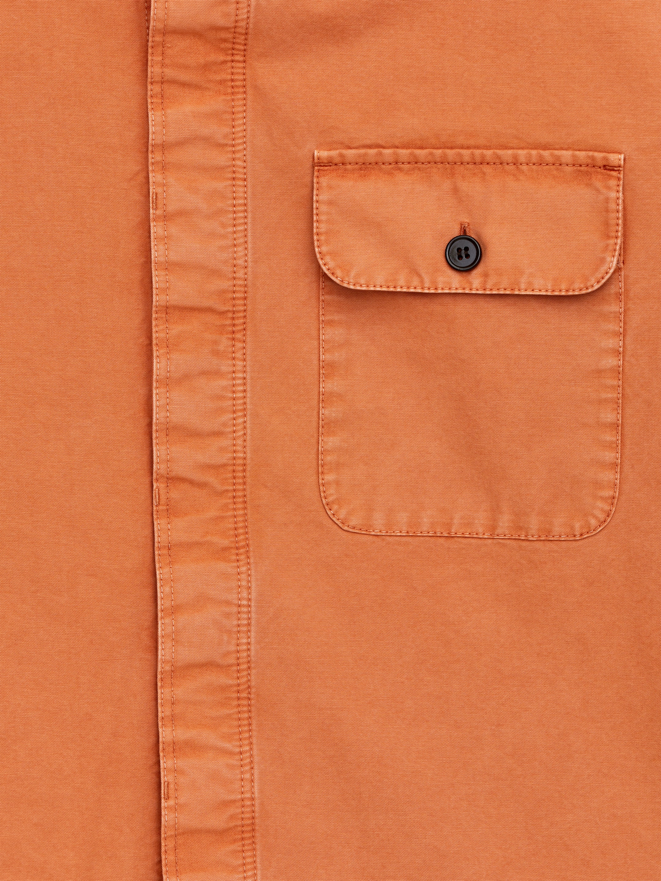 Canvas Overshirt - Copper - Regular fit - Men - StillMedia/DescriptiveDetail - 1