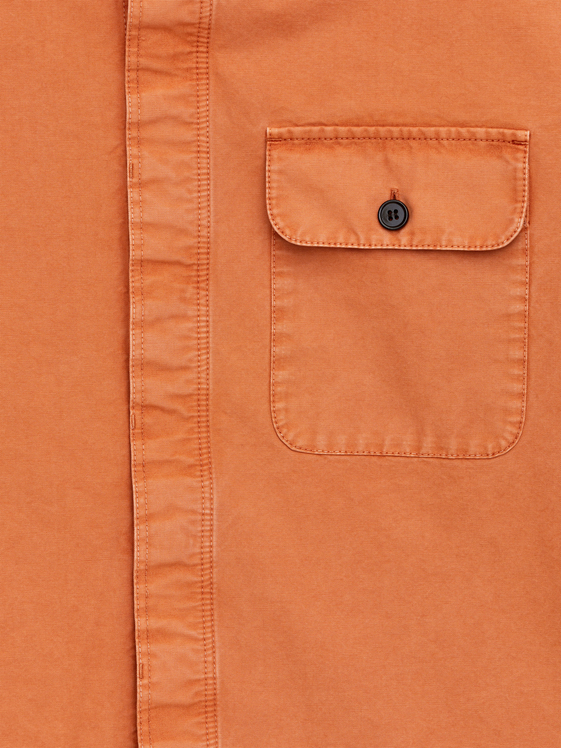 Canvas Overshirt - Copper - Regular fit - Men - StillMedia/DescriptiveDetail - 1