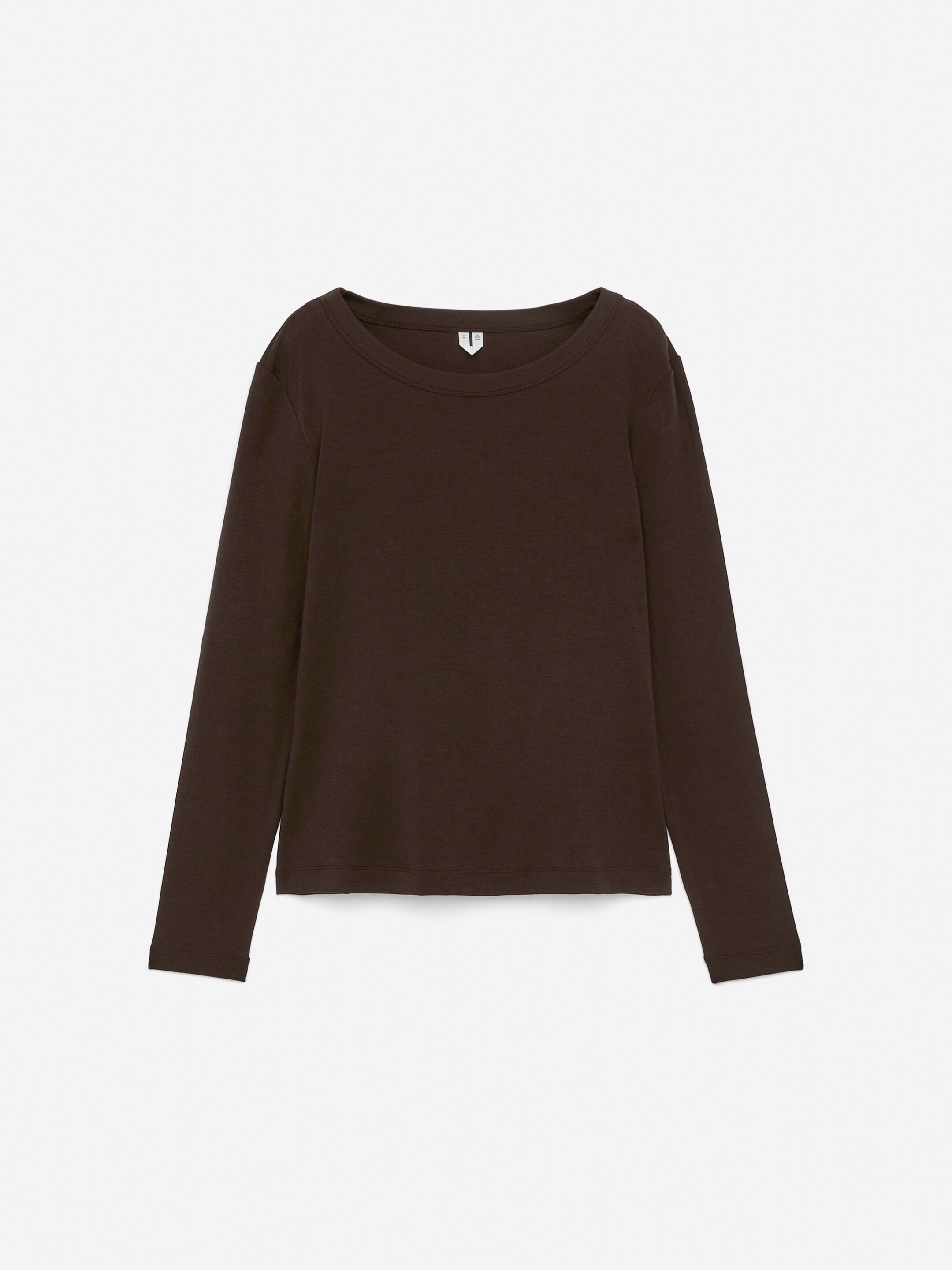 Größeres Bild ansehen: Geripptes langärmliges Oberteil - Dunkelbraun - Ladies | H&M DE 5