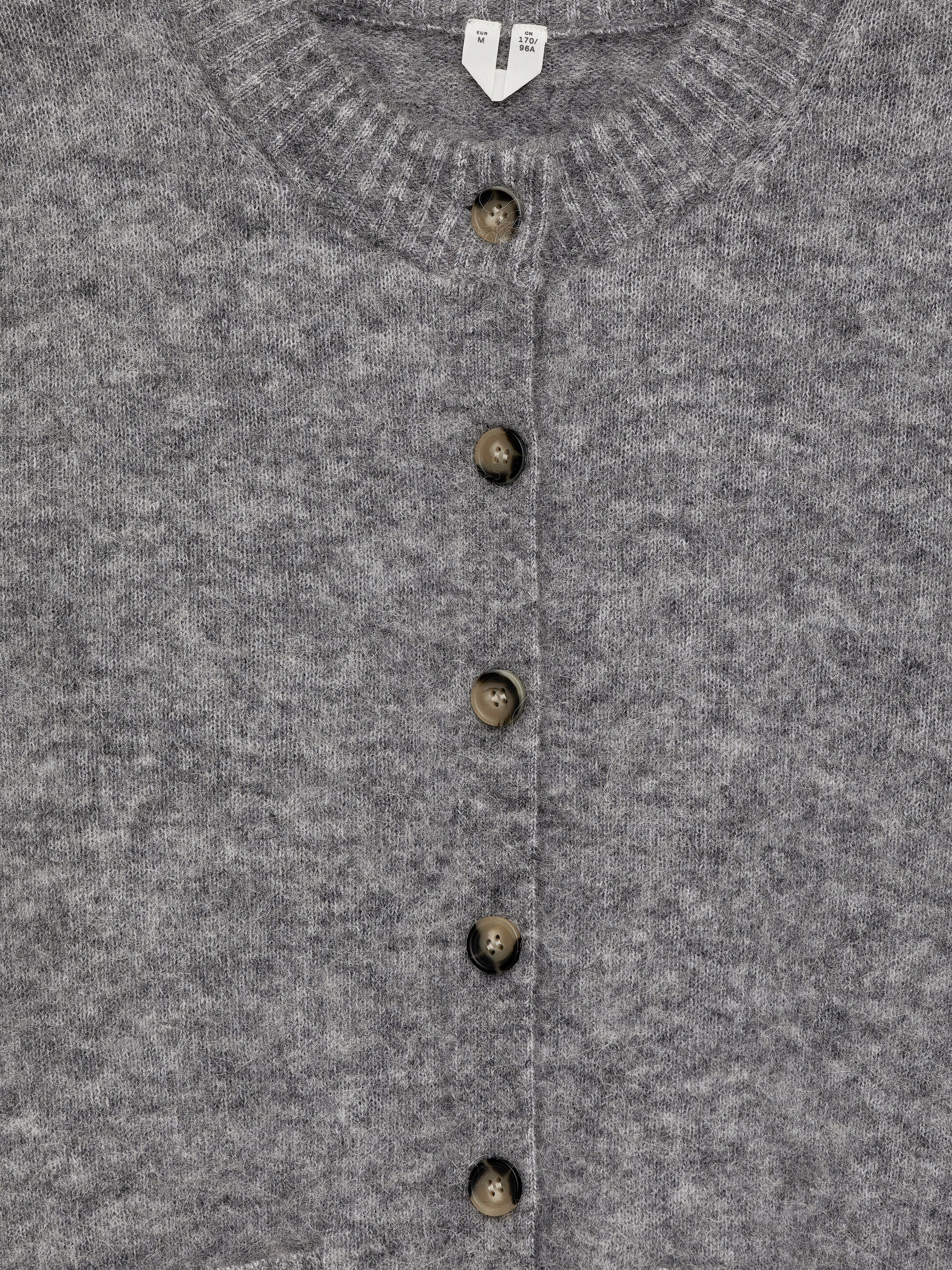 Agrandir l'image: Cardigan en mélange de laine et d'alpaga - Gris chiné - FEMME | H&M BE 6