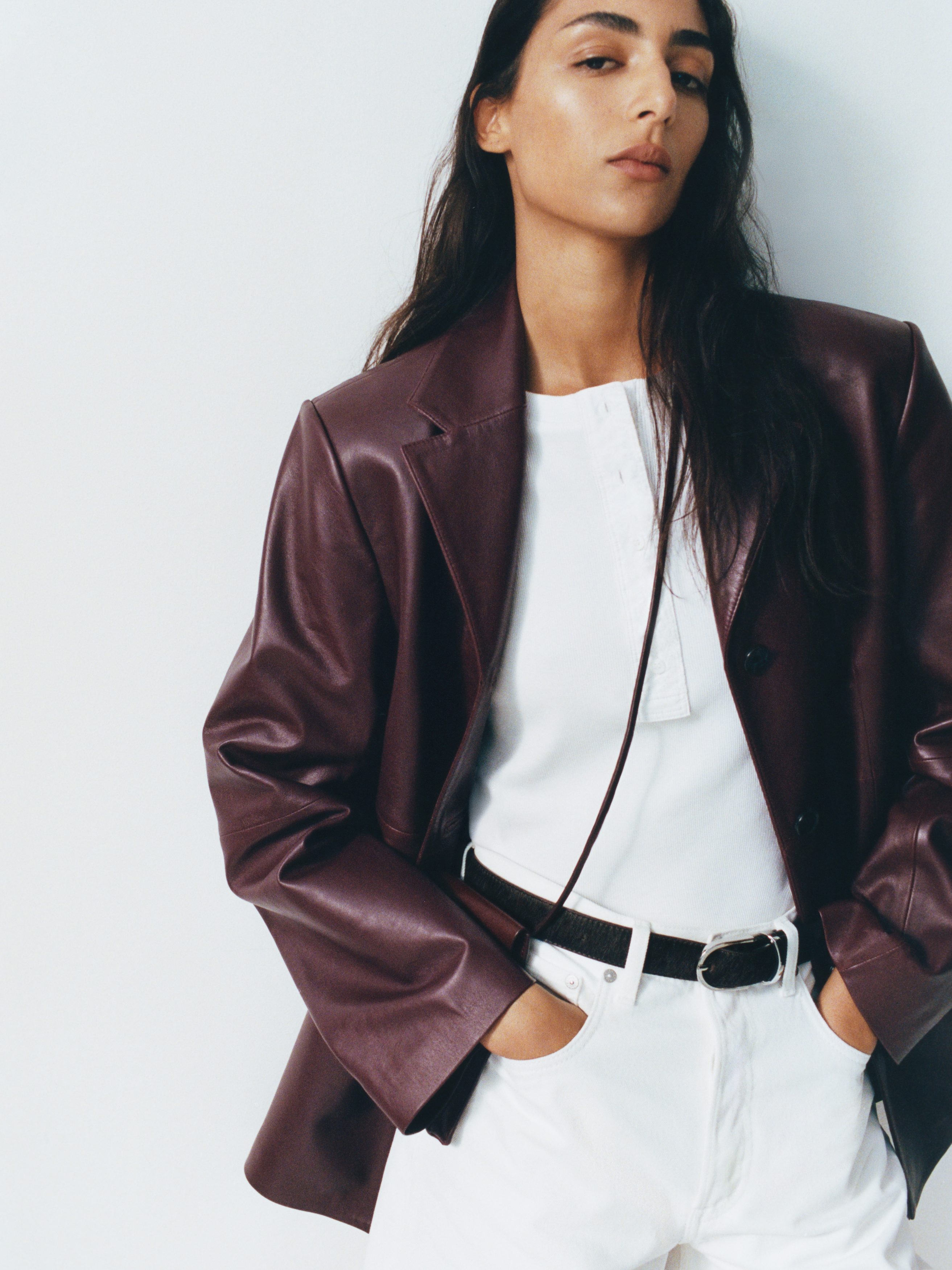 Buttoned T-Shirt - White - Slim fit - Women - StillMedia/Environmental - 1
