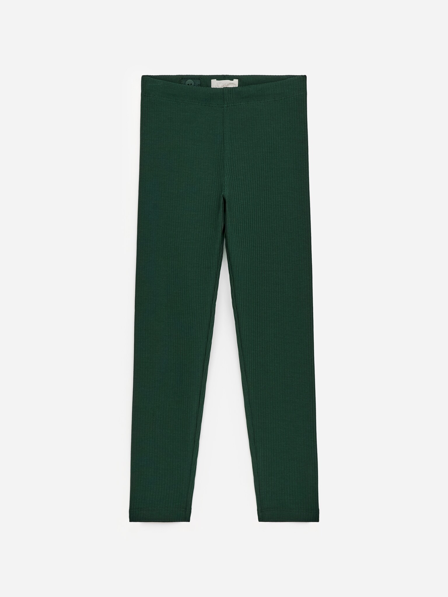 Rib Jersey Leggings - Donkergroen/Zwart/Lila/Grijs gemêleerd