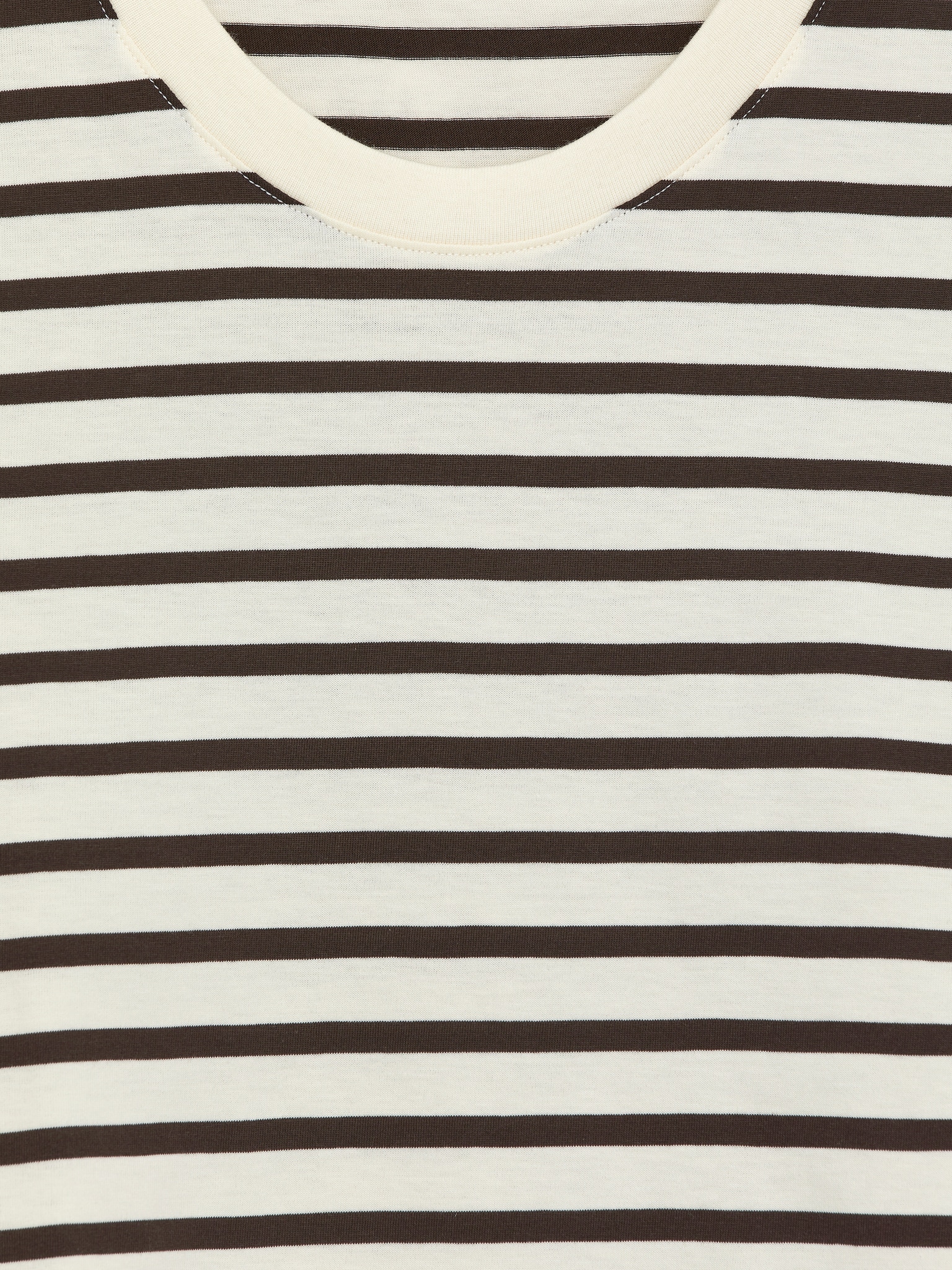 LILY Signature T-Shirt - Brown/Off White/Burgundy/White/Red/White/Black/White/Dark Blue/Grey Melange/Dark Blue - 6