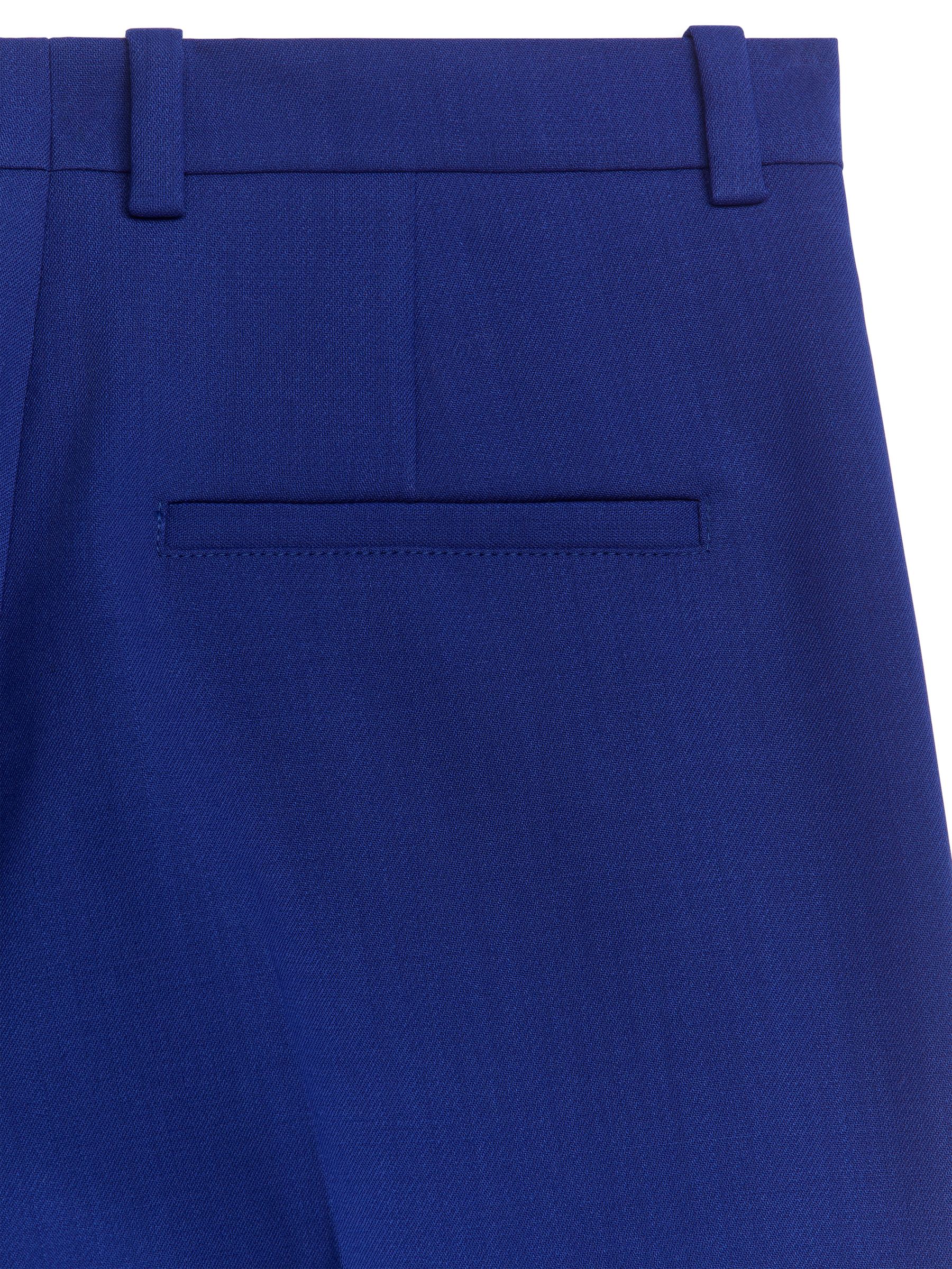 Pantalones de mezcla de lana - Azul - Corte estándar - Women - StillMedia/DescriptiveDetail - 1