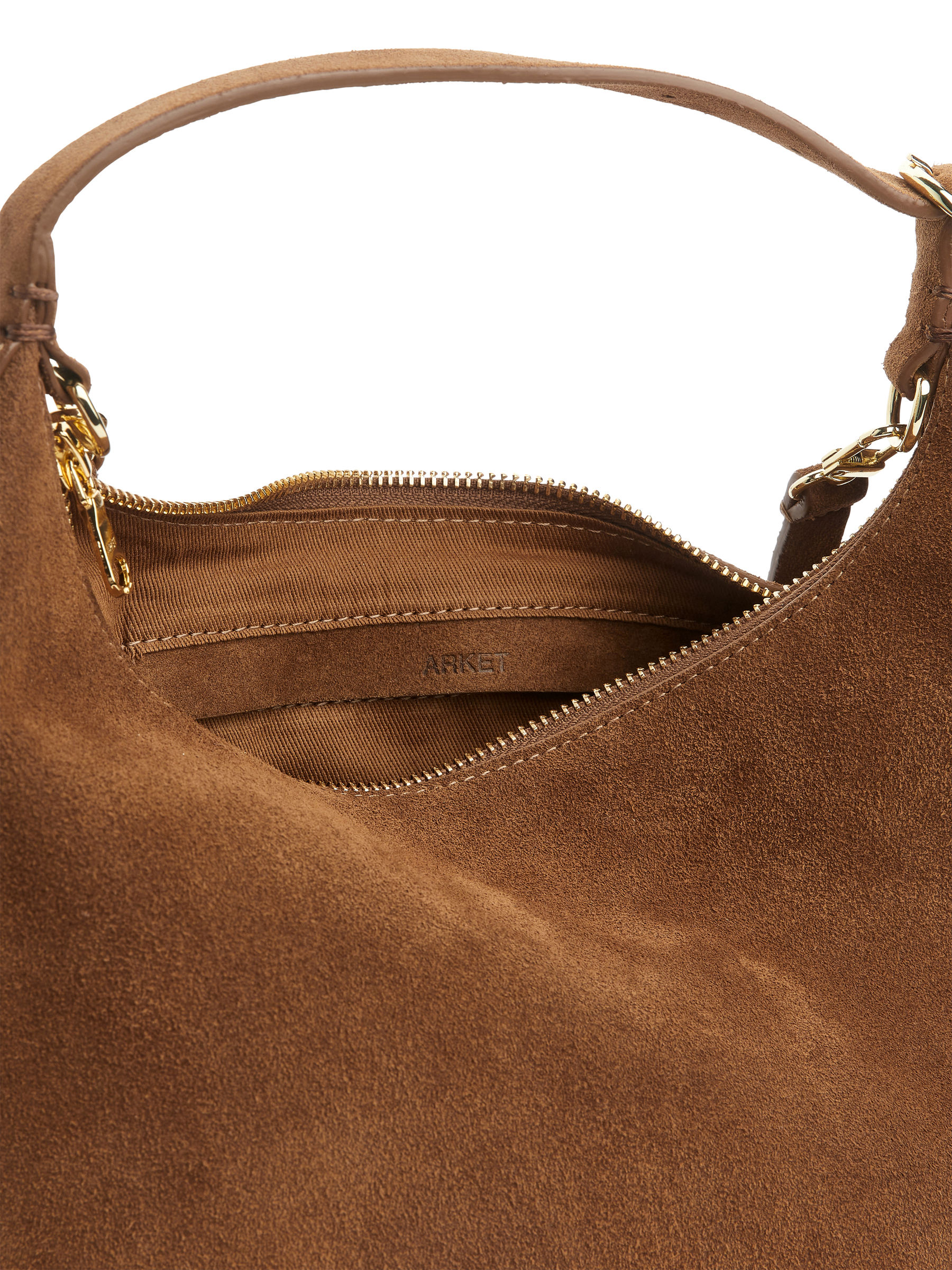 Suede Bag – Brown – Women – ARKET WW