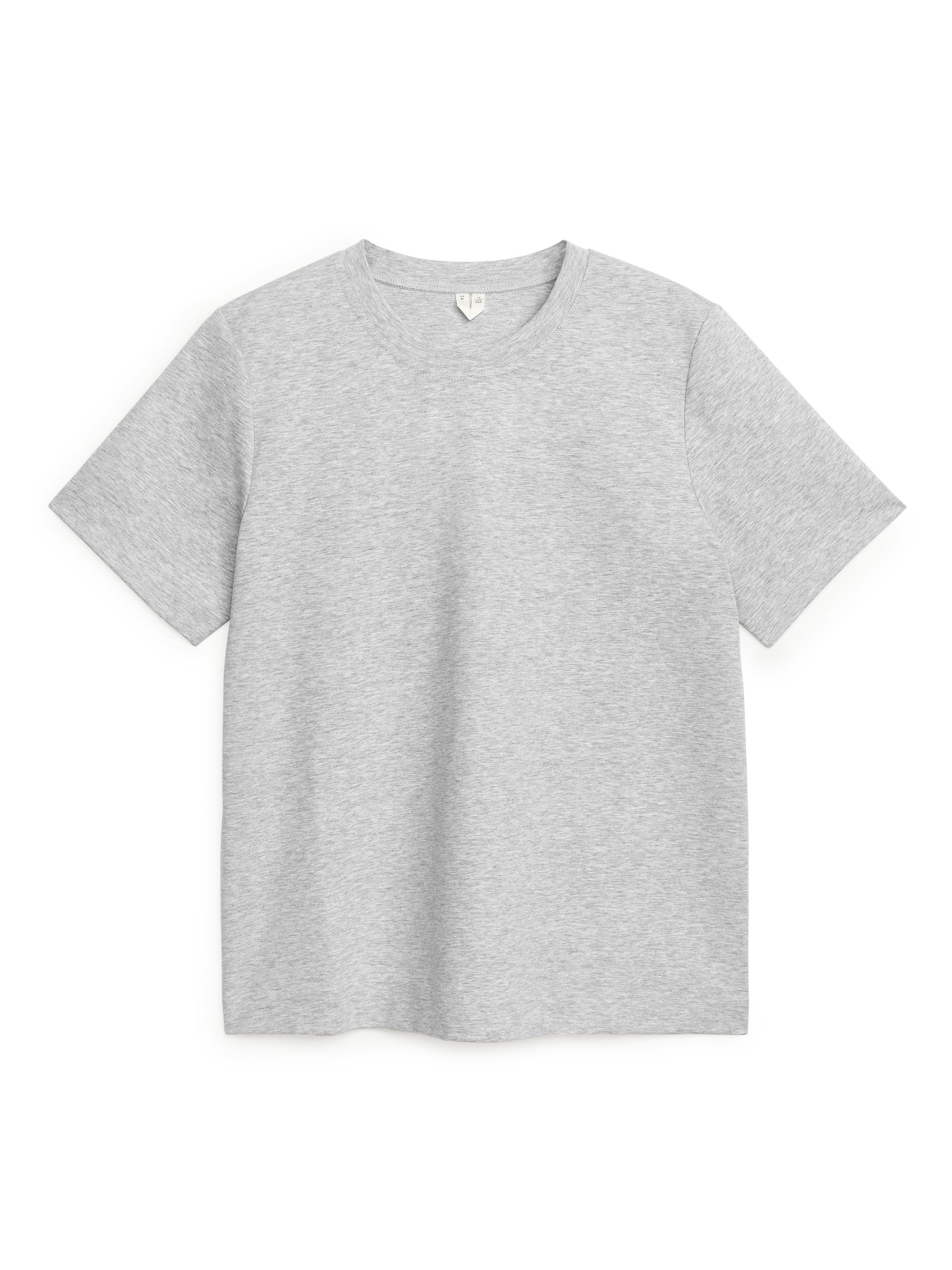 Schweres T-Shirt - Hellgrau meliert - Regular Fit - Damen - StillMedia/DescriptiveStillLife - 1