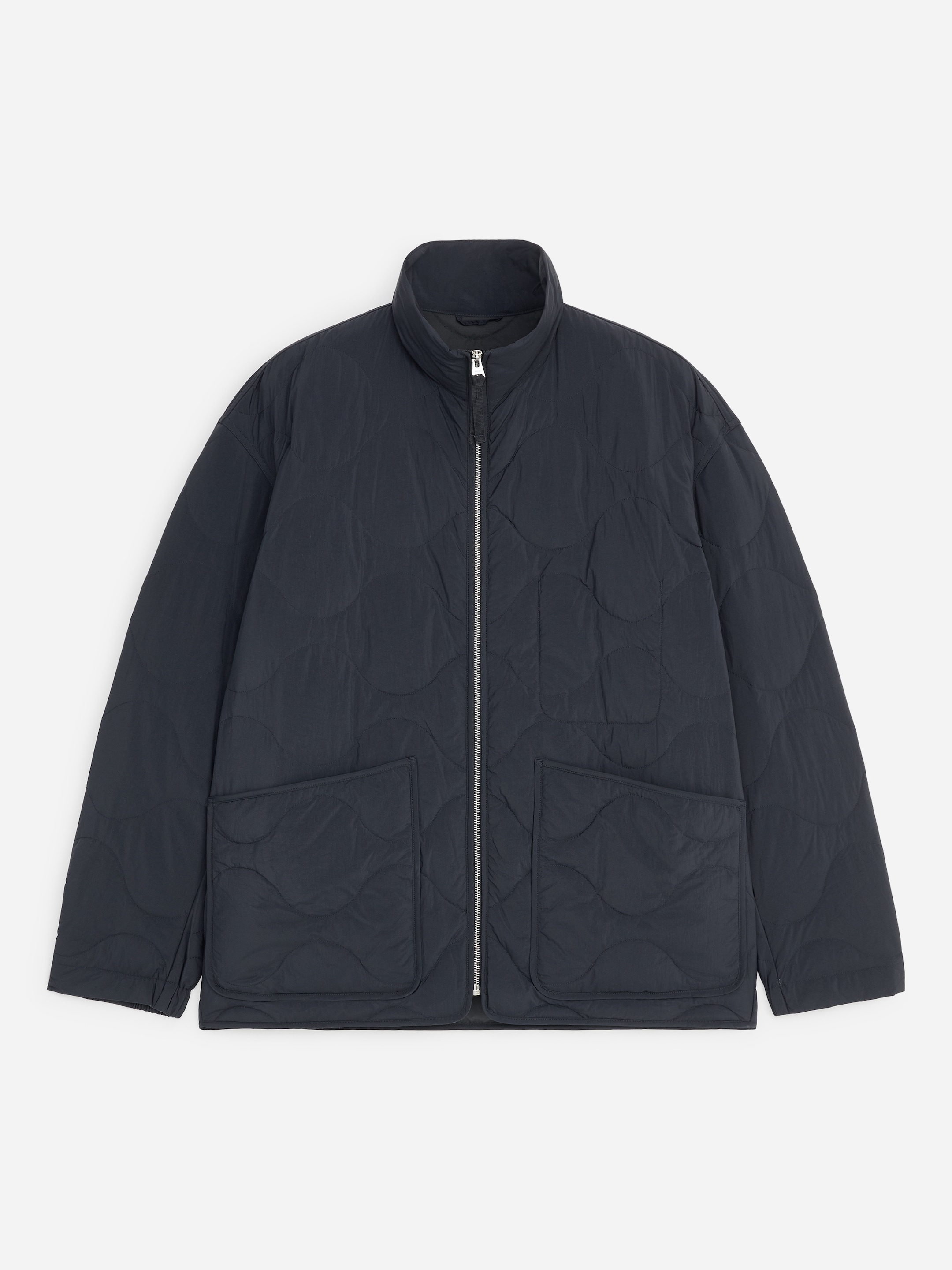 Gesteppte Daunenjacke - Dunkles Marineblau - Relaxed Fit - men - StillMedia/DescriptiveStillLife - 1