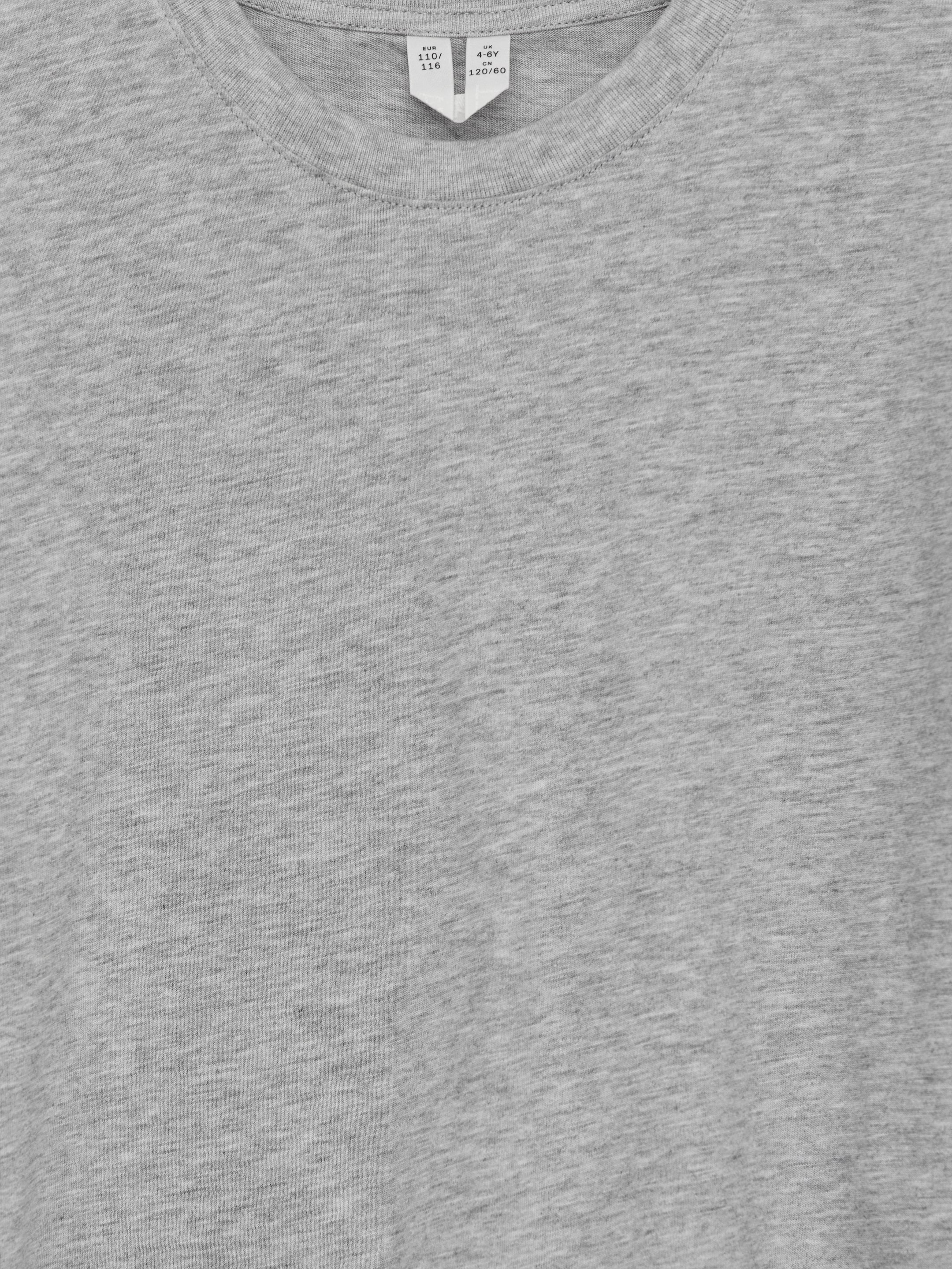 T-shirt girocollo - Grigio mélange - Regular fit - Children - StillMedia/DescriptiveDetail - 1