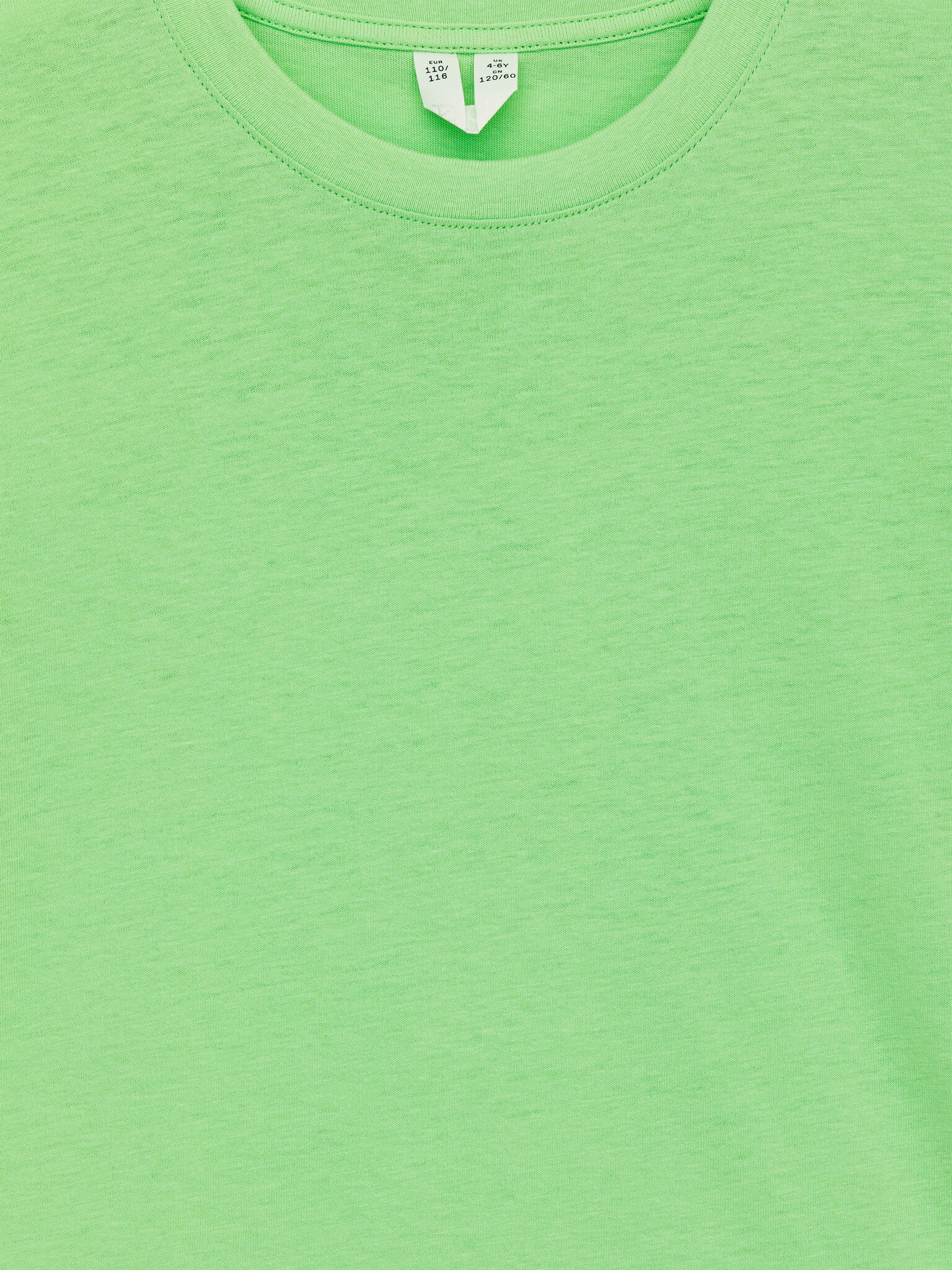 Crew-Neck T-Shirt - Green/Grey Melange/White/Dark Blue - 3