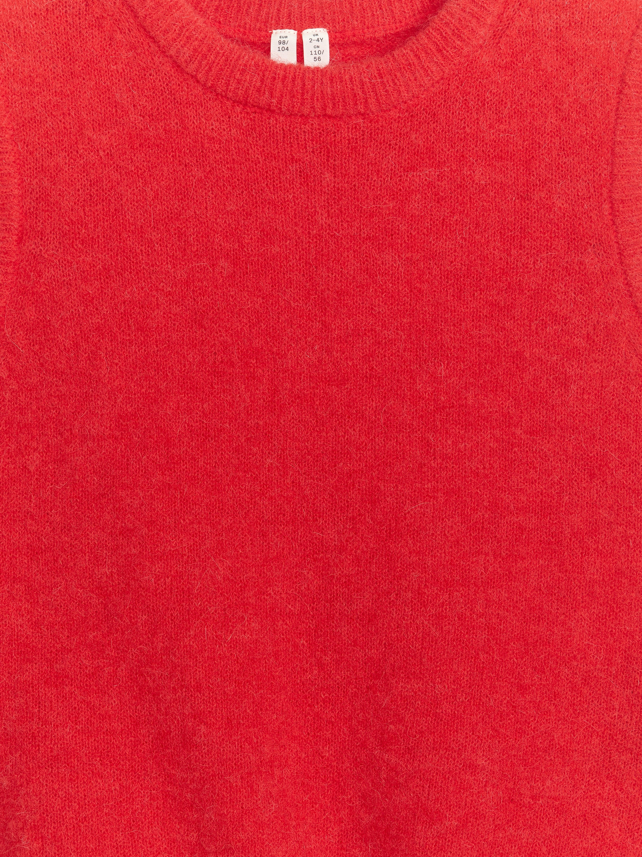 Gilet en mélange de laine et d'alpaga - Rouge - Regular fit - Enfant - StillMedia/DescriptiveDetail - 1