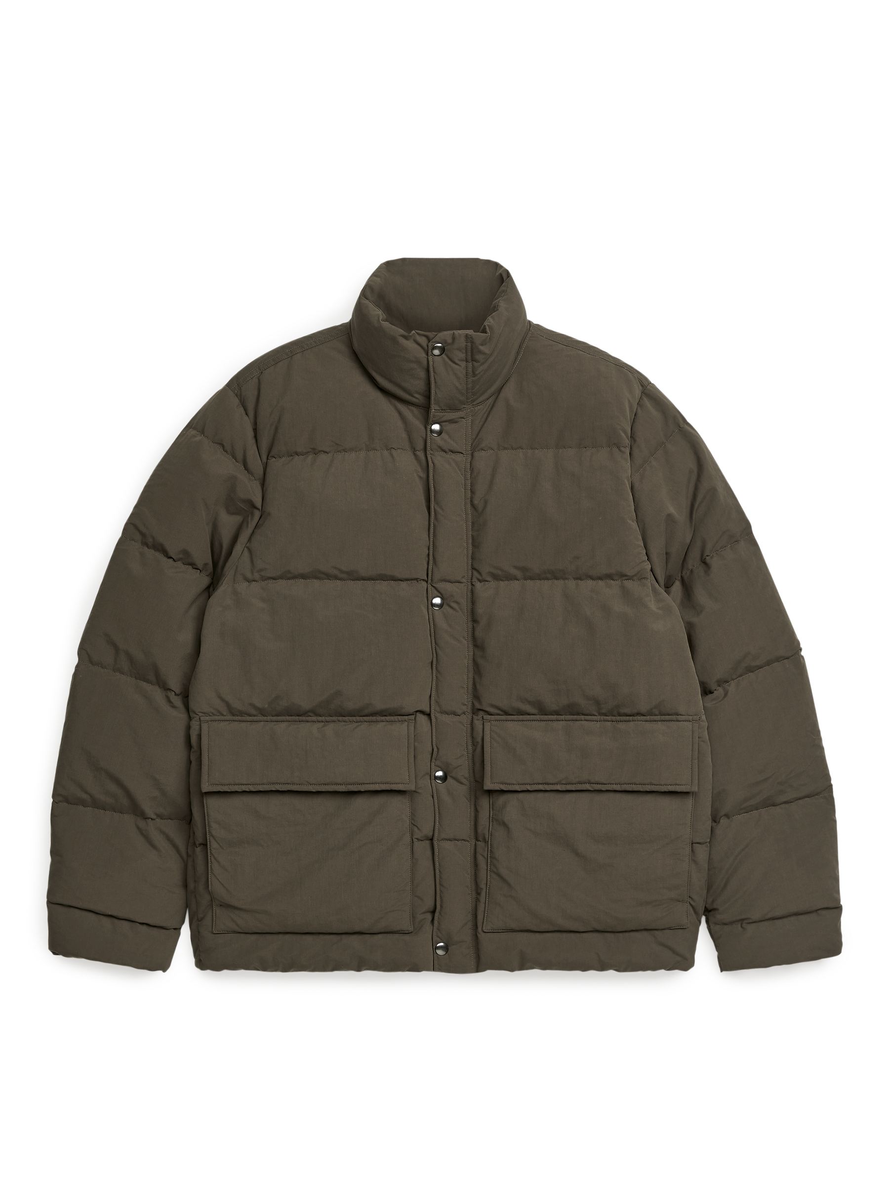 Wattierte Pufferjacke - Khaki - Regular Fit - Herren - StillMedia/DescriptiveStillLife - 3