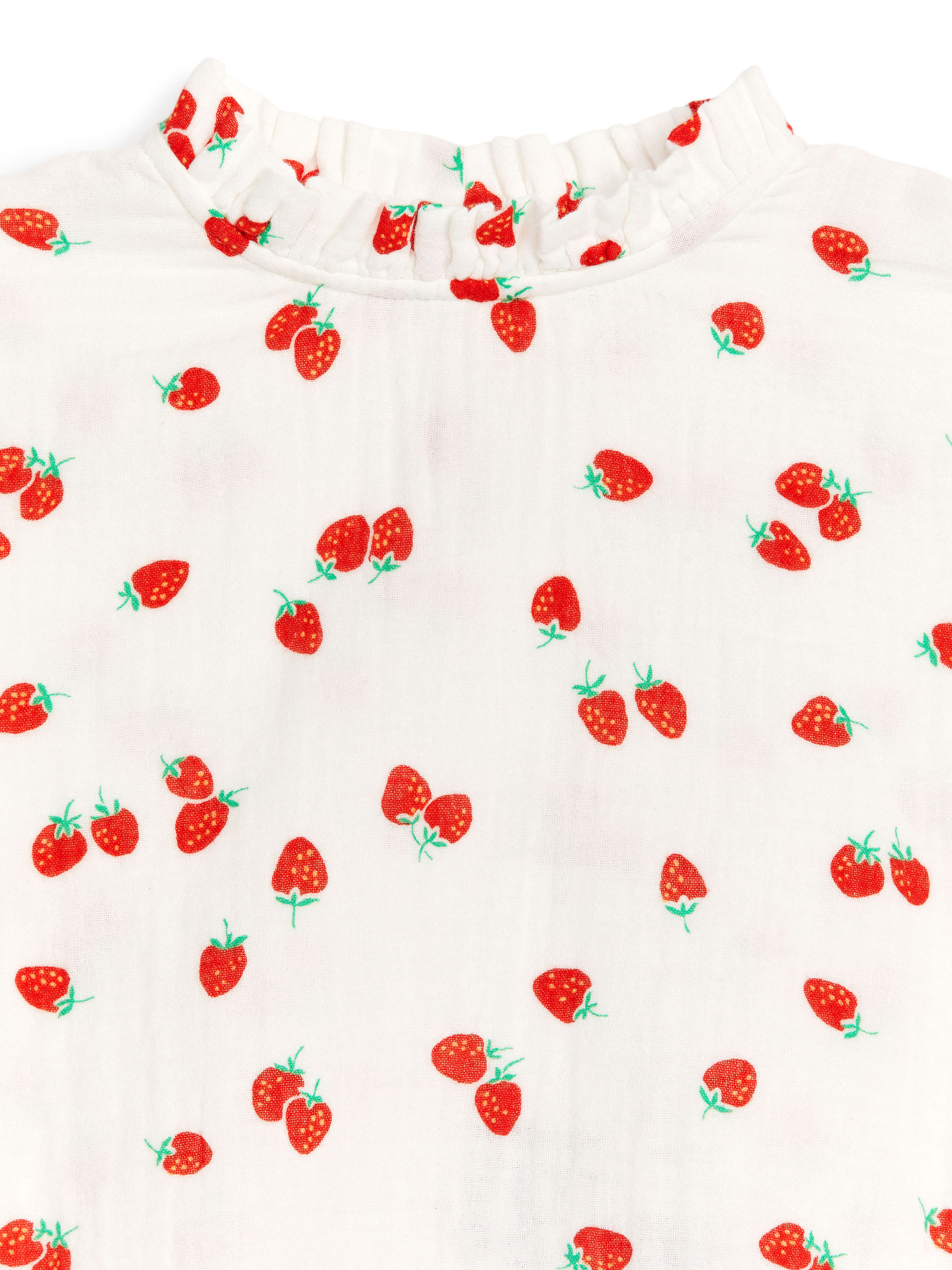 Bluzka z bawełnianego muślinu - Biały - Fason normalny - Children - StillMedia/DescriptiveDetail - 2