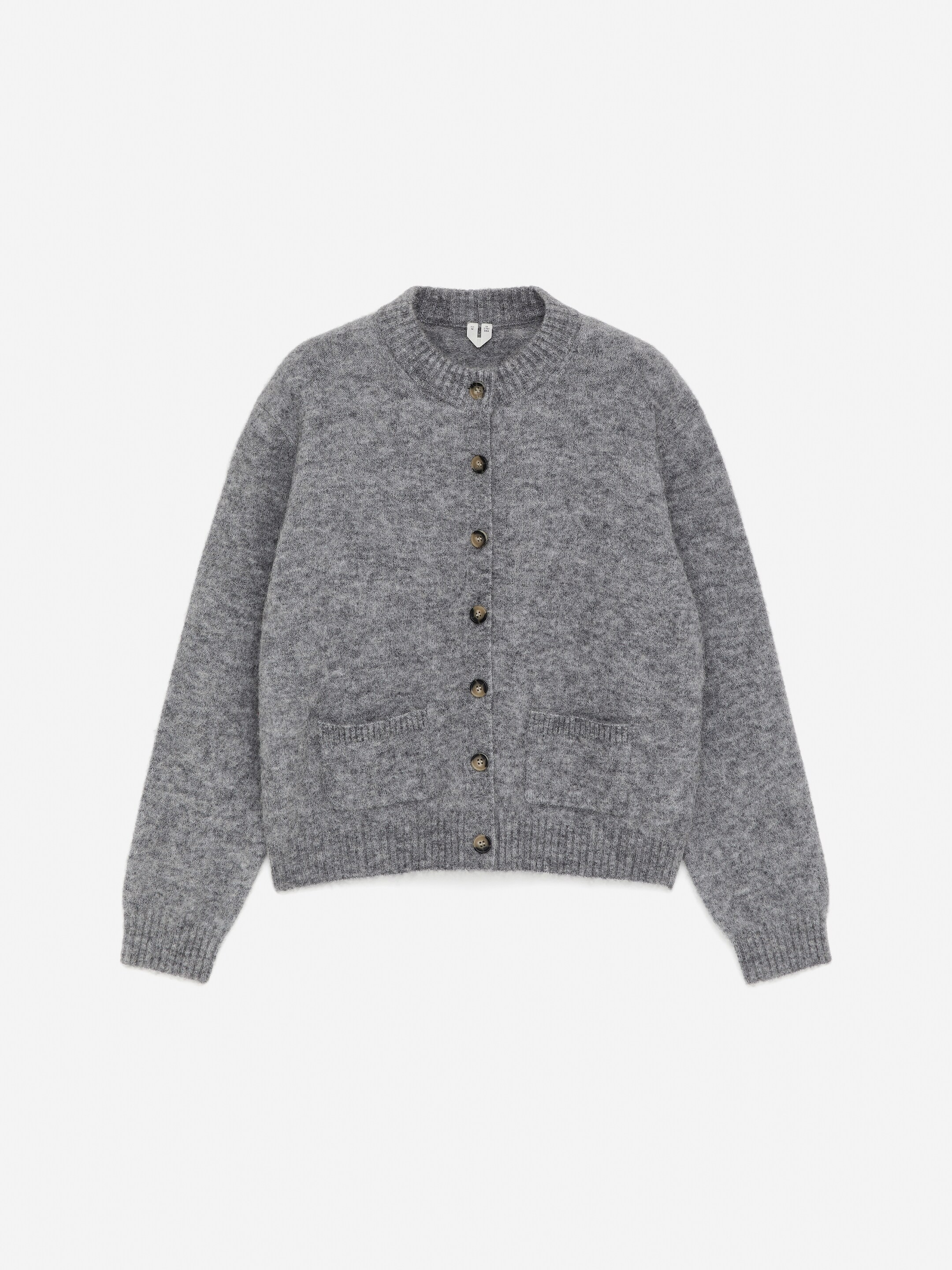Agrandir l'image: Cardigan en mélange de laine et d'alpaga - Gris chiné - FEMME | H&M BE 5