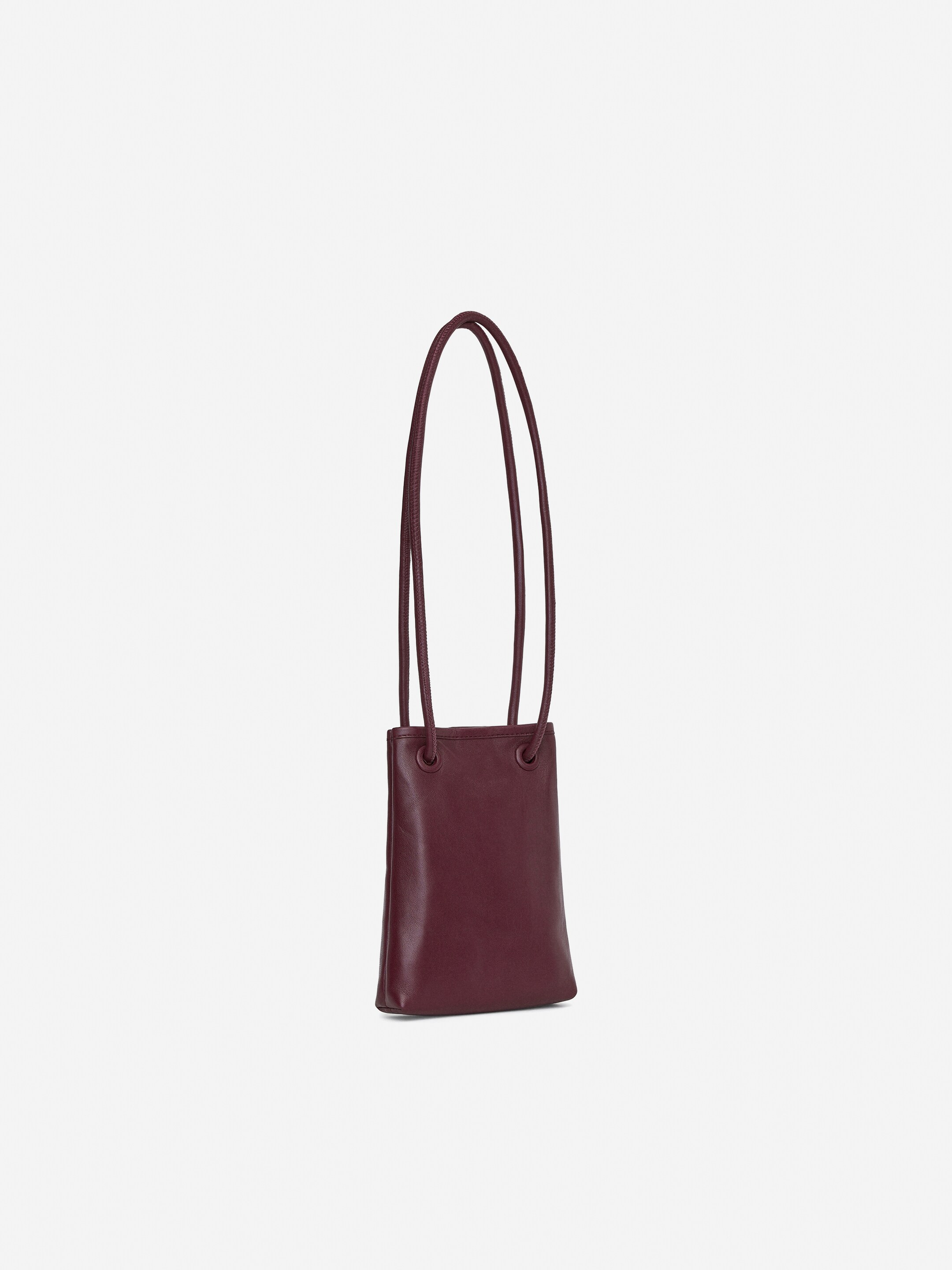 Größeres Bild anzeigen: Umhängetasche aus Leder - Weinrot - Ladies | H&M AT 4